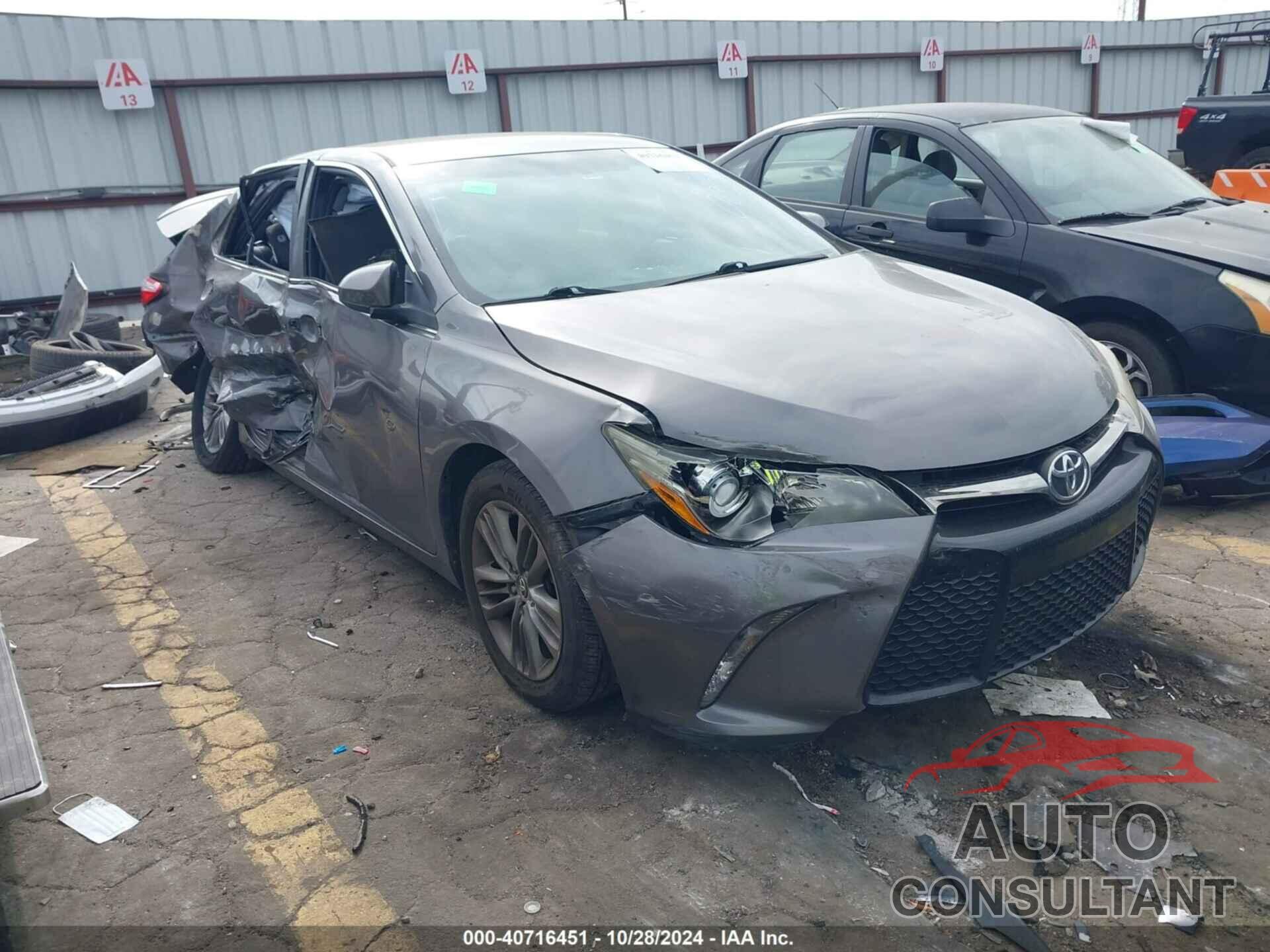 TOYOTA CAMRY 2015 - 4T1BF1FKXFU939935