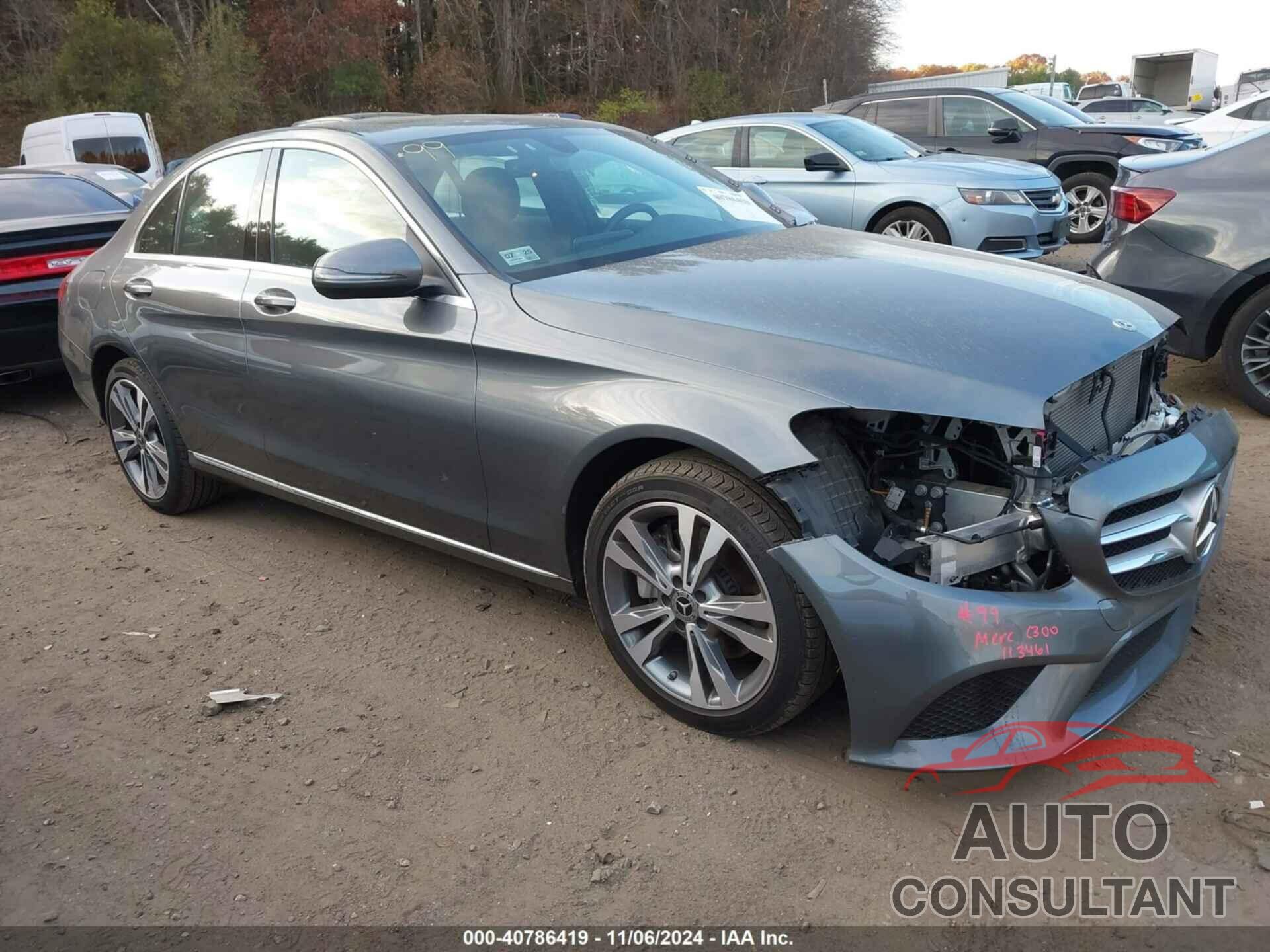 MERCEDES-BENZ C 300 2021 - W1KWF8EB8MR648758