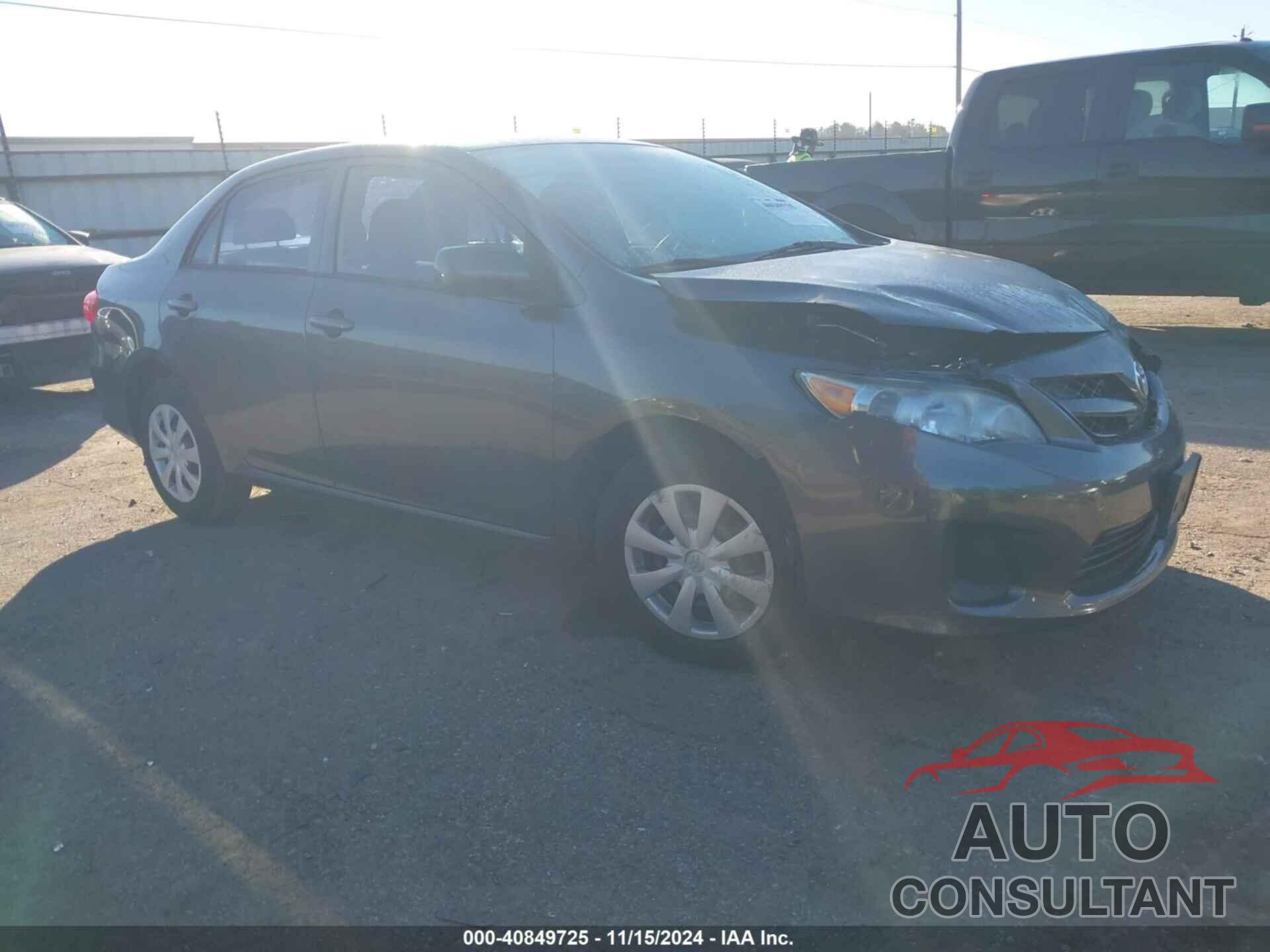 TOYOTA COROLLA 2013 - 5YFBU4EE7DP212267