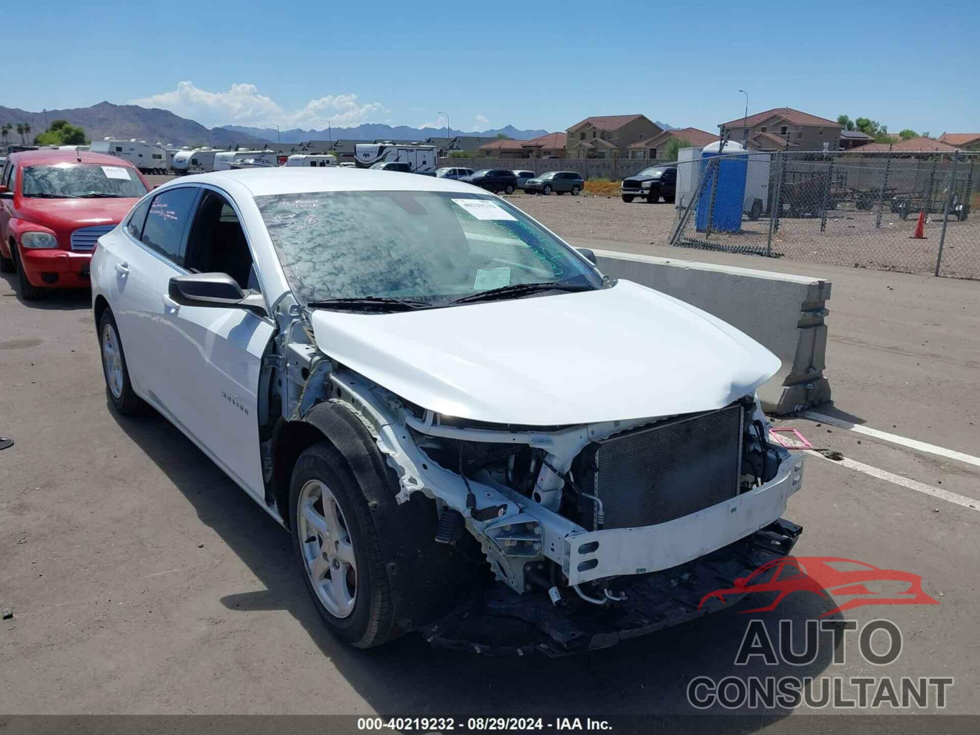 CHEVROLET MALIBU 2018 - 1G1ZB5ST8JF130475