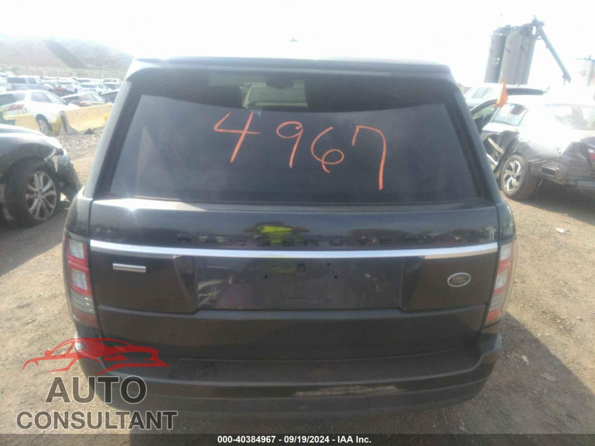 LAND ROVER RANGE ROVER 2014 - SALGS2EF9EA133688