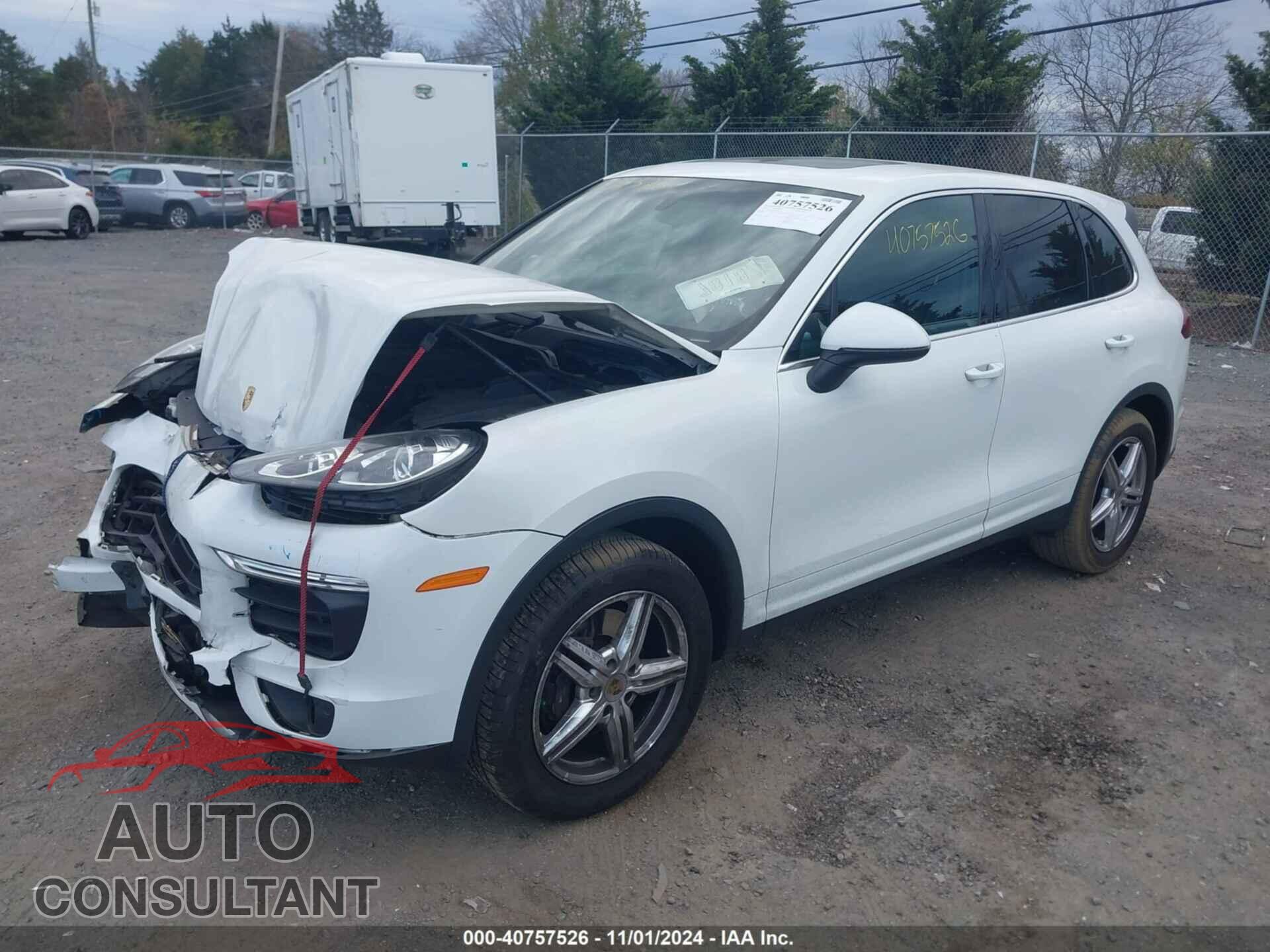 PORSCHE CAYENNE 2016 - WP1AA2A22GLA03986