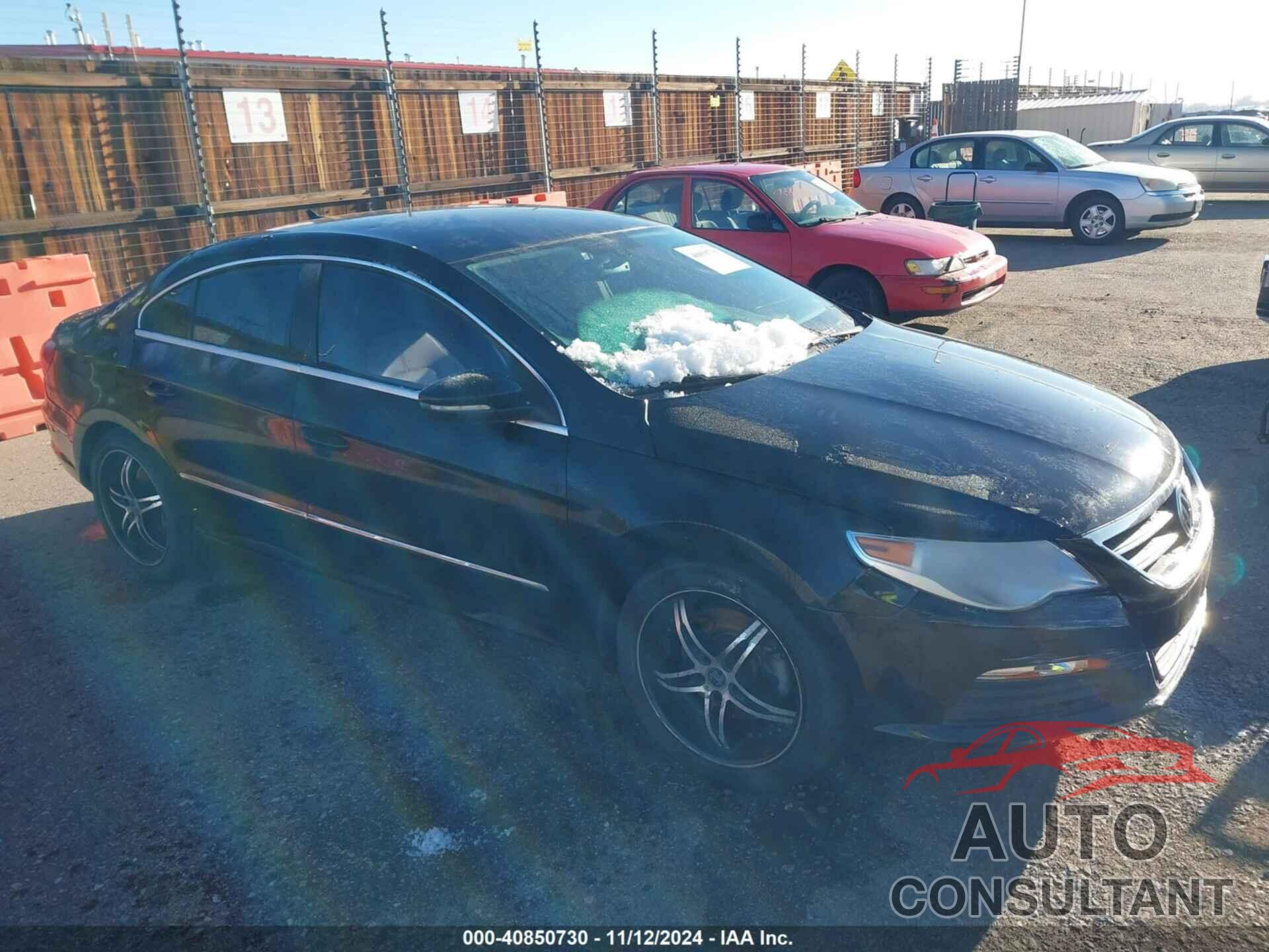 VOLKSWAGEN CC 2012 - WVWMP7AN6CE514748