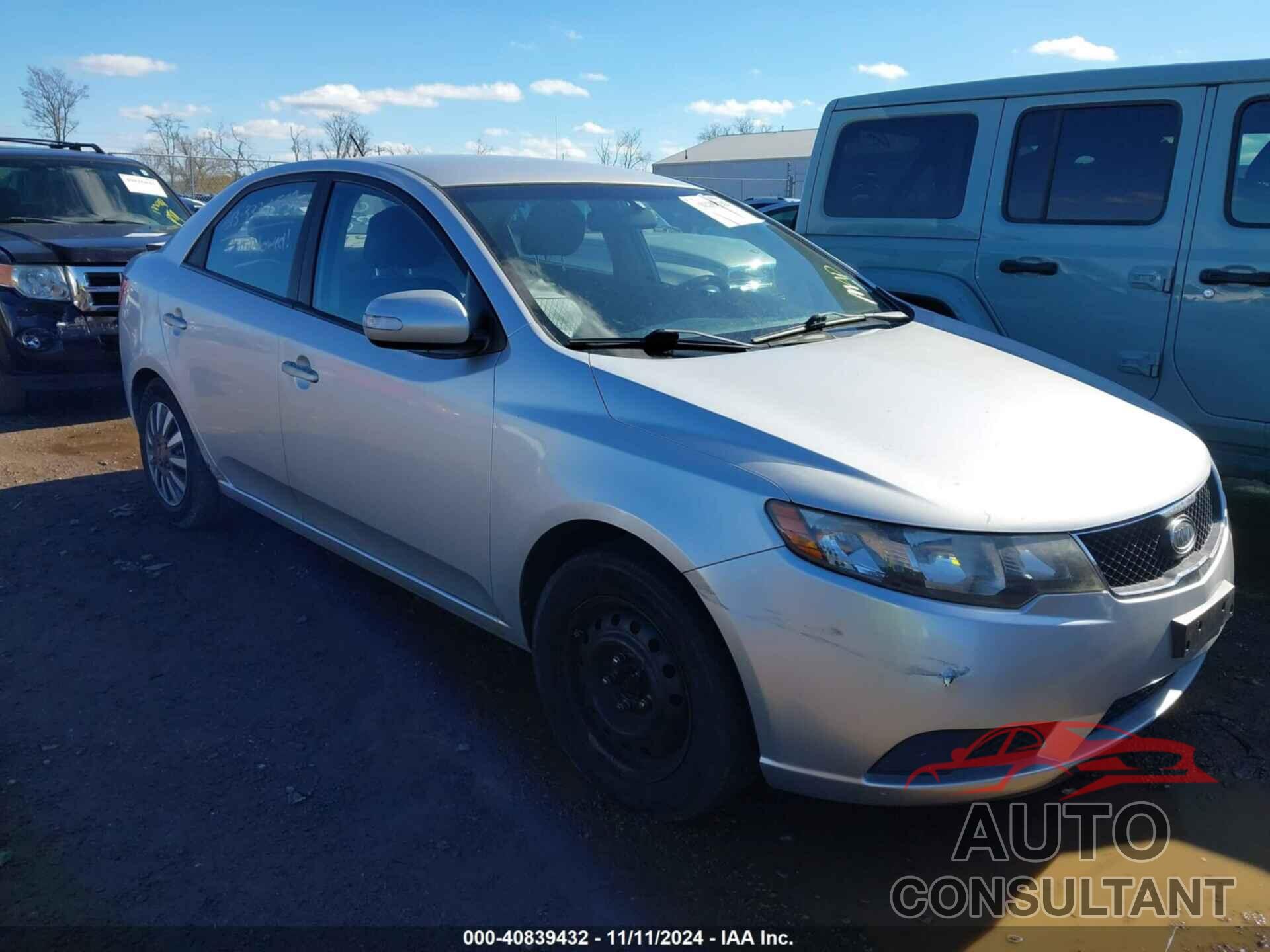 KIA FORTE 2010 - KNAFU4A23A5059308