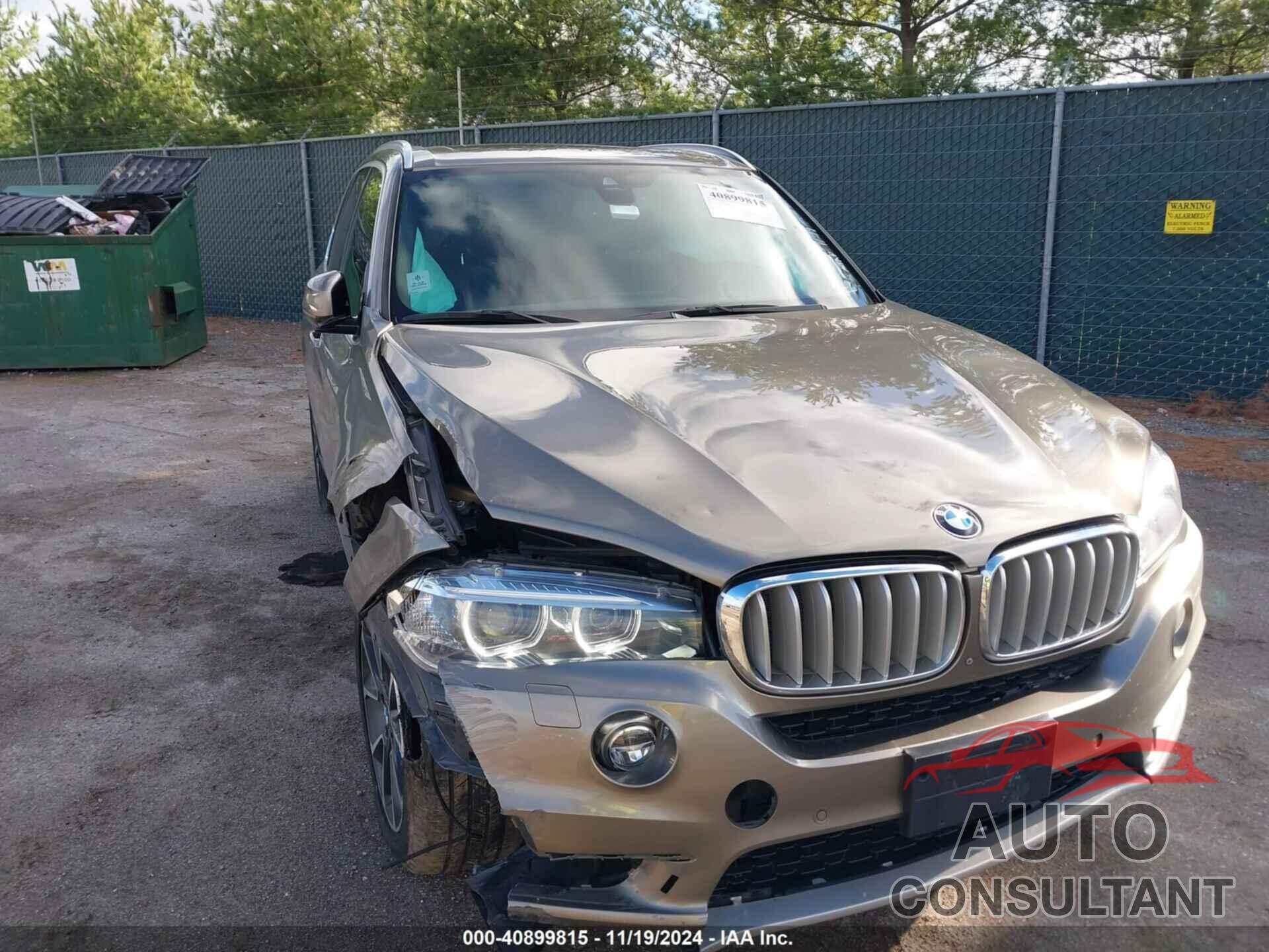 BMW X5 2017 - 5UXKR0C5XH0U52828