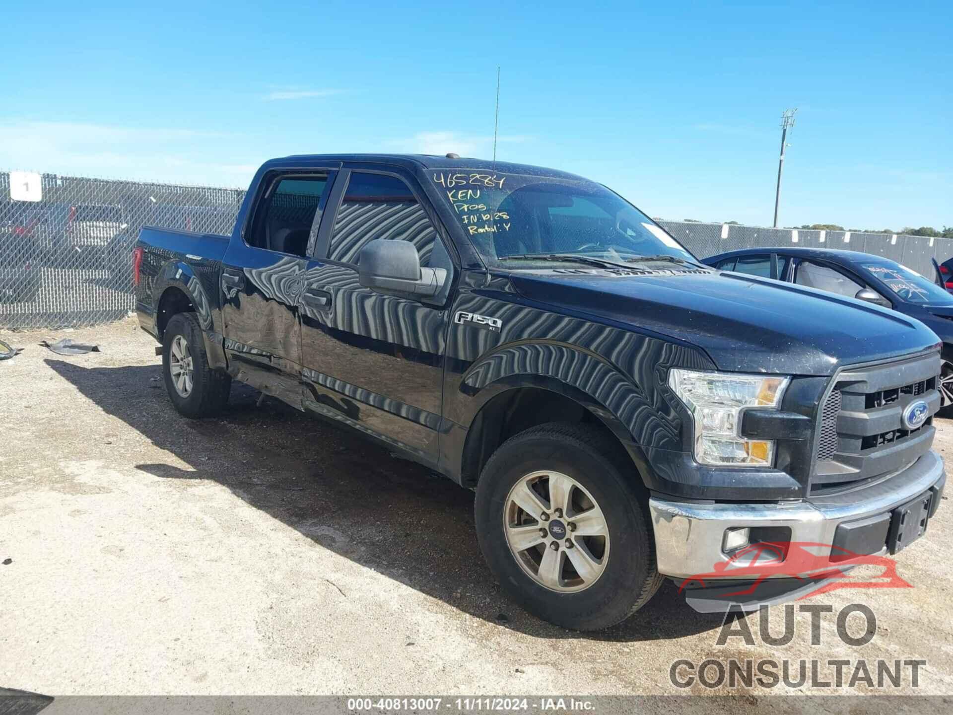 FORD F-150 2016 - 1FTEW1C89GKD22405