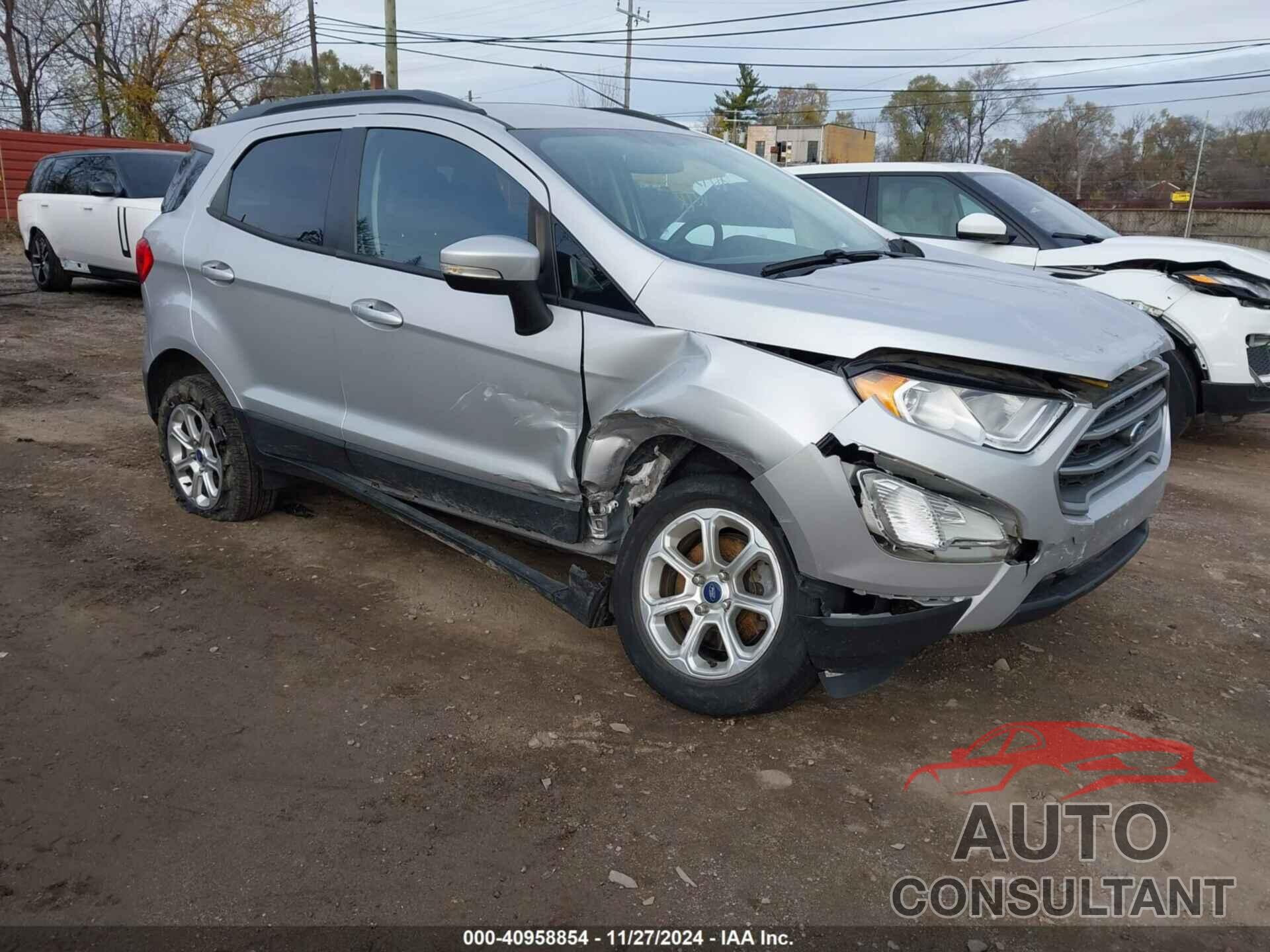 FORD ECOSPORT 2018 - MAJ6P1UL8JC190197