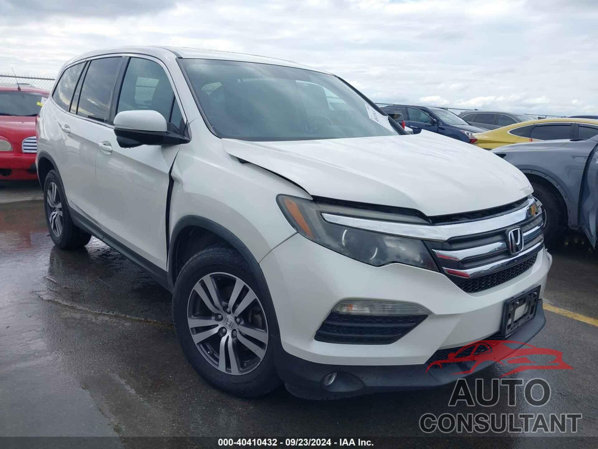 HONDA PILOT 2017 - 5FNYF5H52HB047879