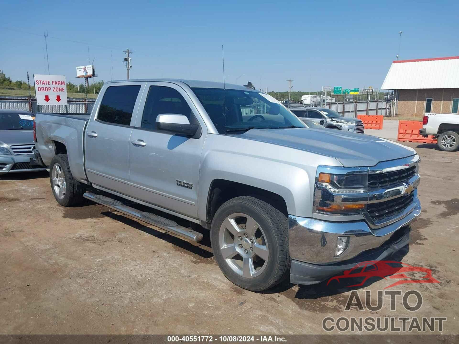 CHEVROLET SILVERADO 1500 2017 - 3GCPCREC1HG369809