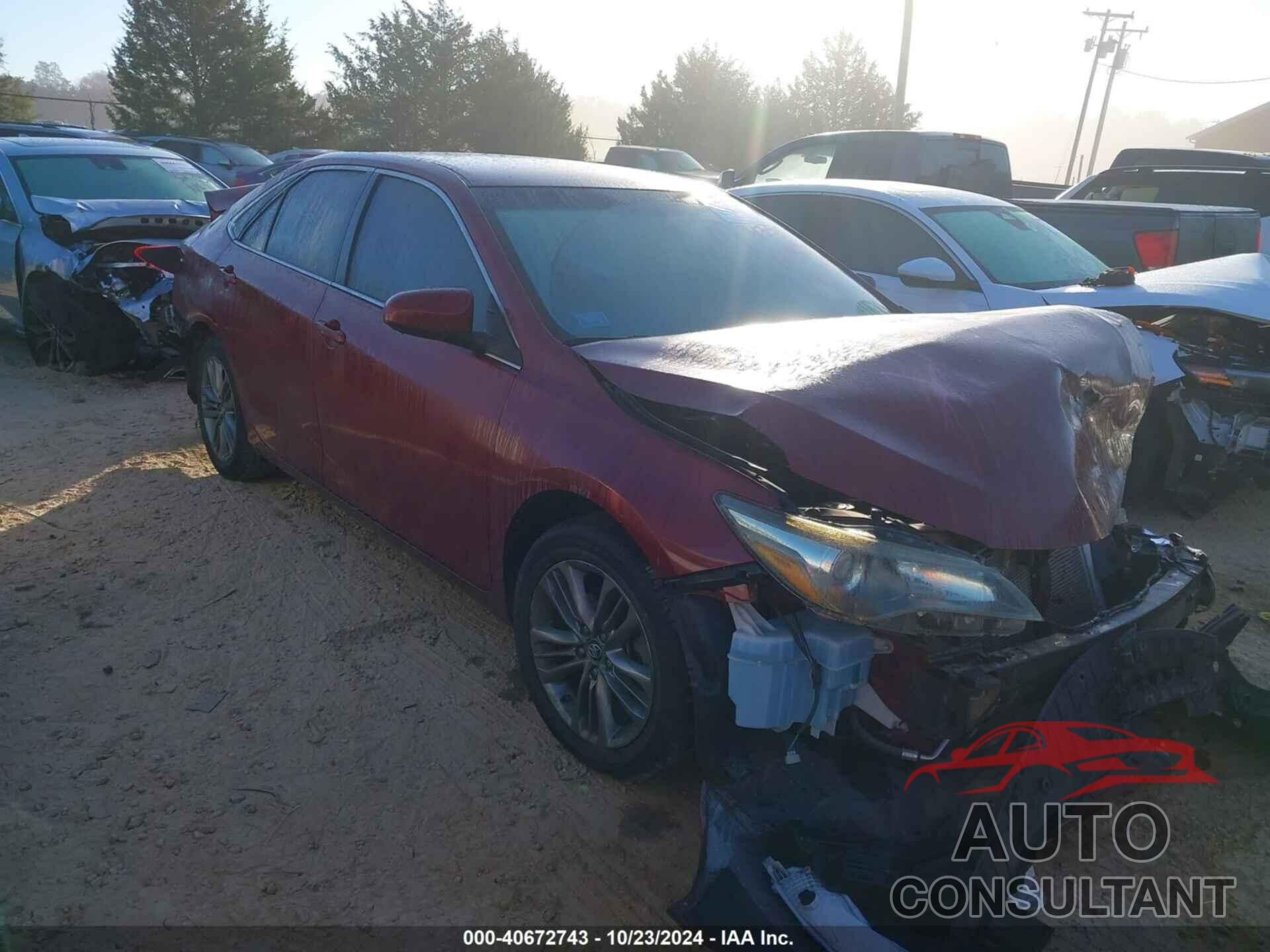 TOYOTA CAMRY 2017 - 4T1BF1FK8HU804388