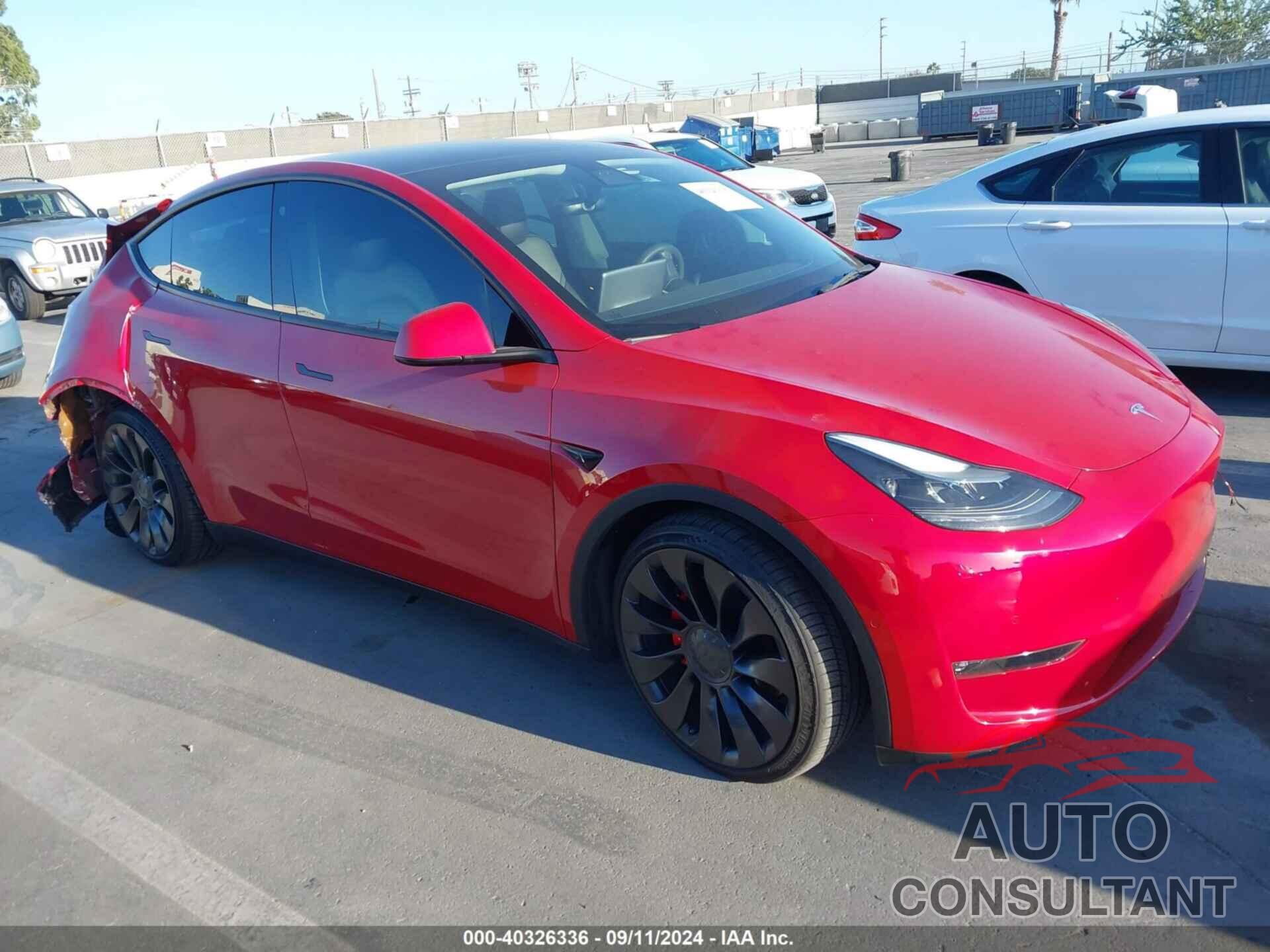 TESLA MODEL Y 2022 - 7SAYGDEF3NF403825