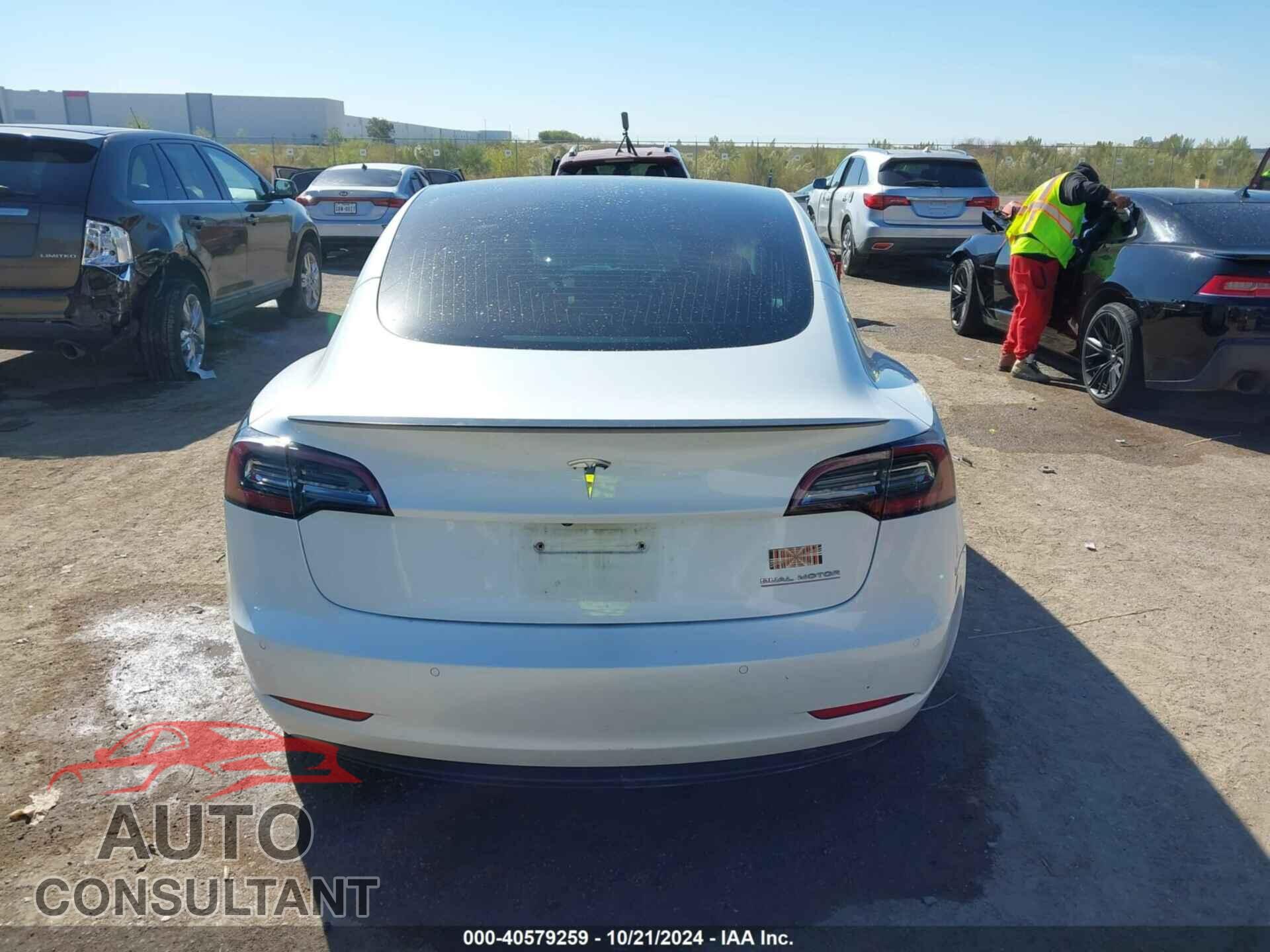 TESLA MODEL 3 2020 - 5YJ3E1EC6LF623992