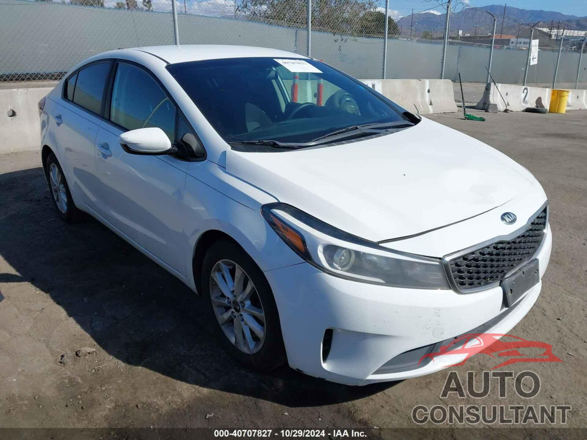 KIA FORTE 2017 - 3KPFK4A77HE156255