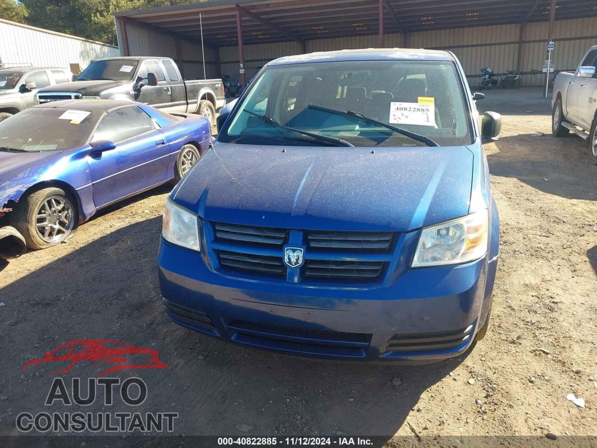 DODGE GRAND CARAVAN 2010 - 2D4RN4DE8AR335121