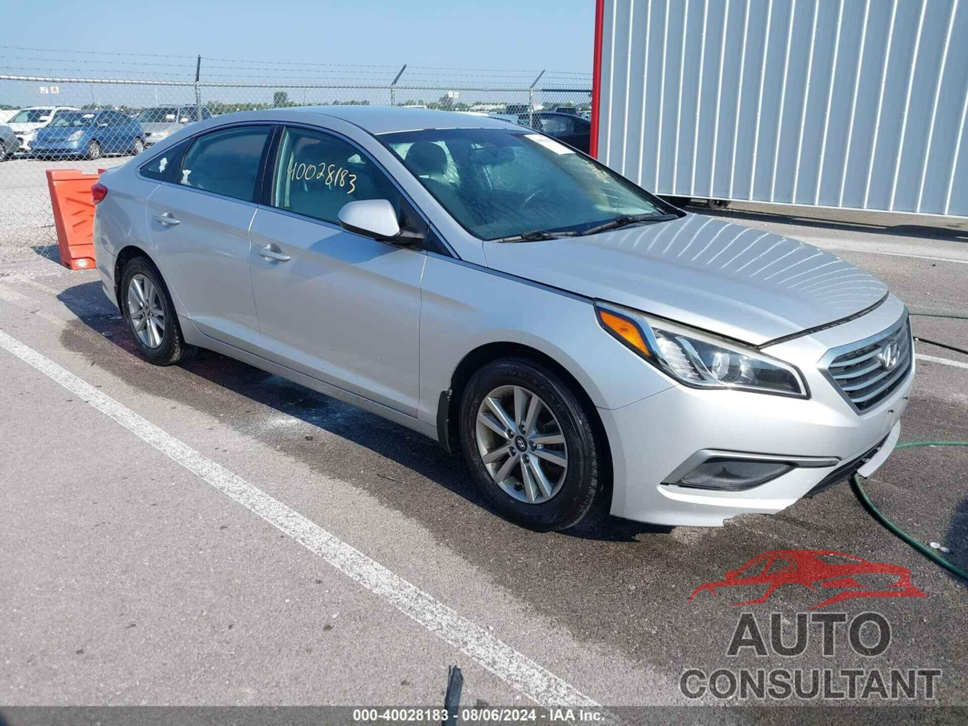 HYUNDAI SONATA 2016 - 5NPE24AF8GH405689