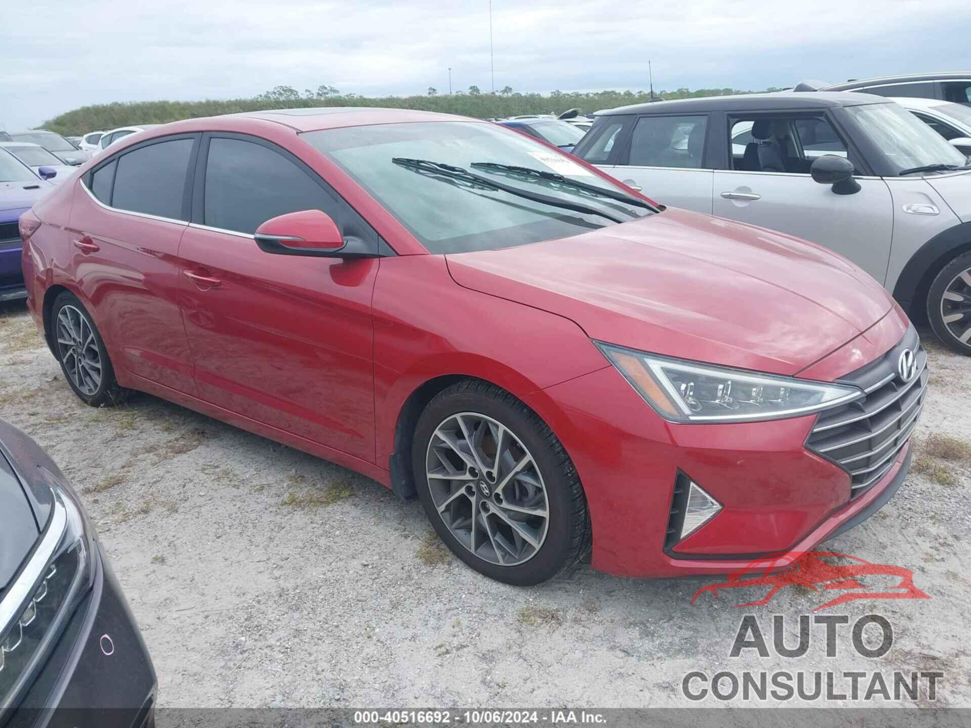 HYUNDAI ELANTRA 2020 - 5NPD84LF0LH501043