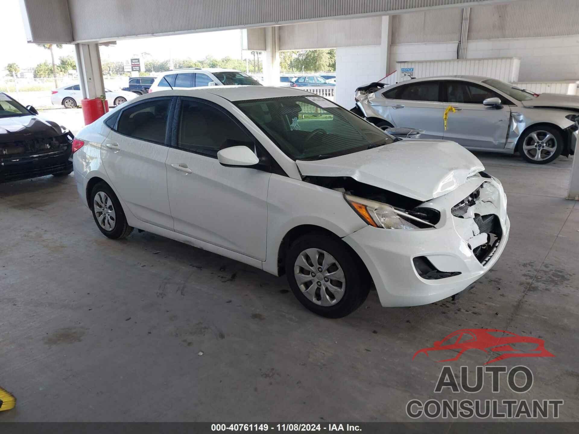 HYUNDAI ACCENT 2016 - KMHCT4AE2GU157890