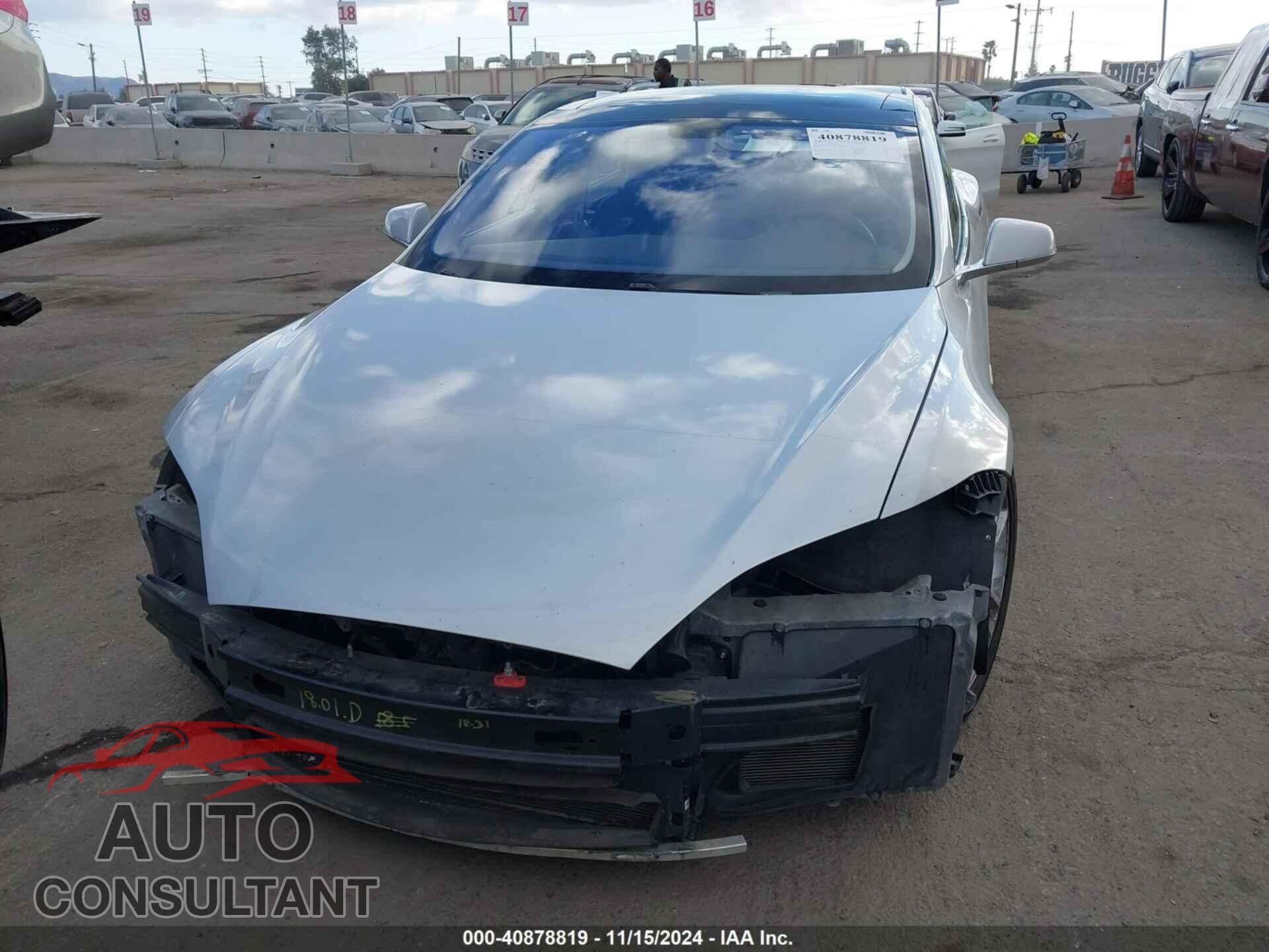 TESLA MODEL S 2012 - 5YJSA1DP6CFP01733