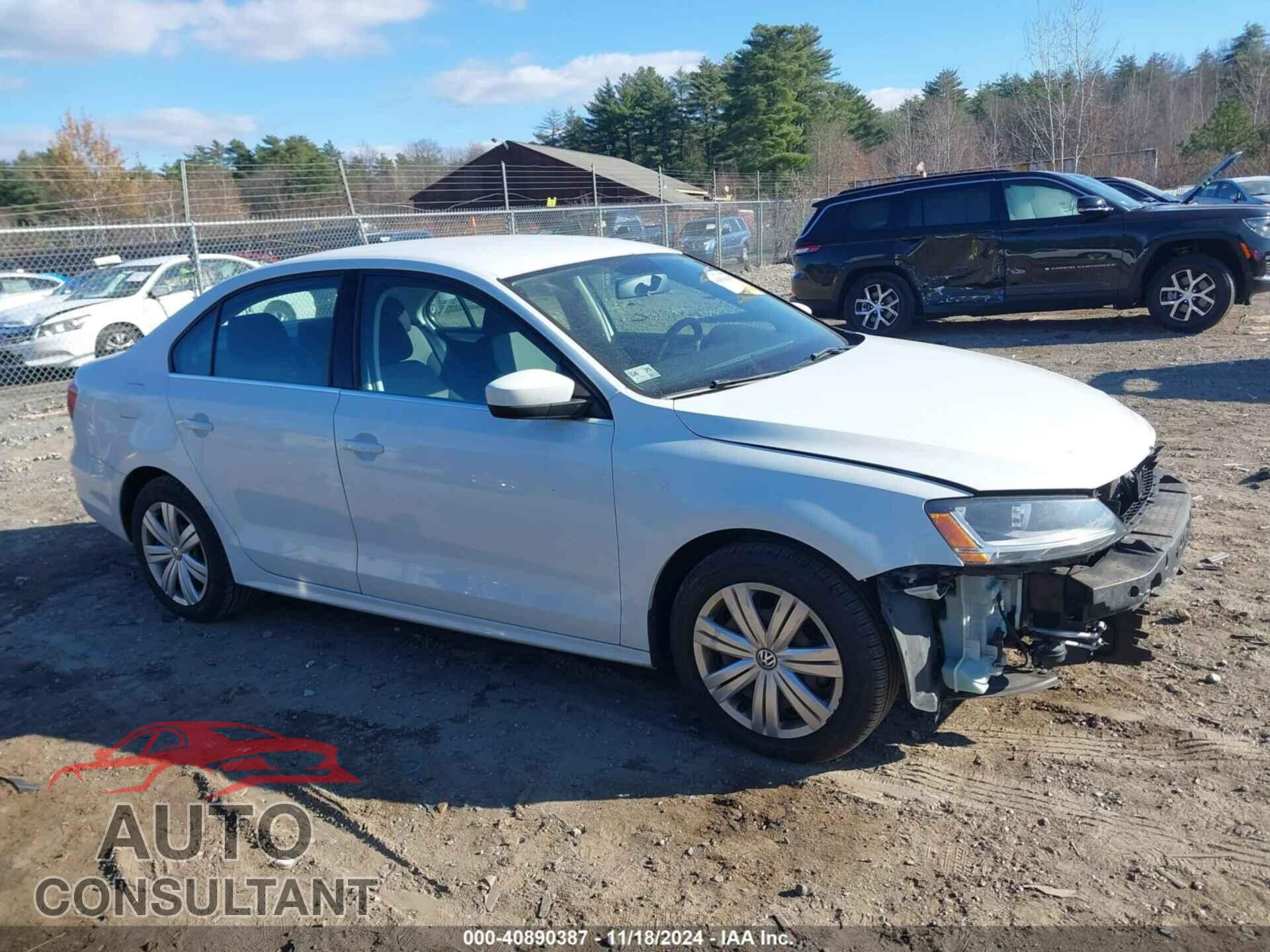 VOLKSWAGEN JETTA 2017 - 3VW2B7AJ3HM332877