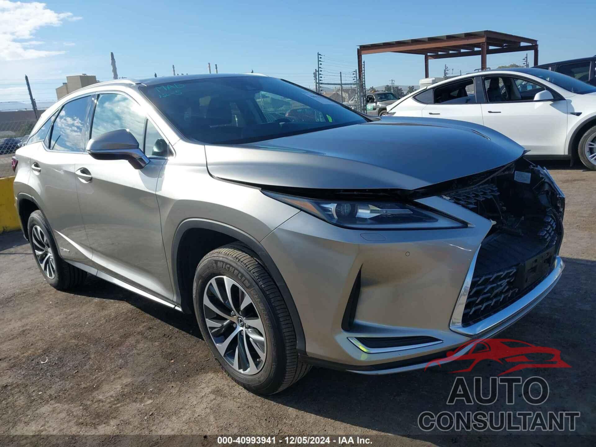 LEXUS RX 450H 2021 - 2T2HGMDA2MC063133