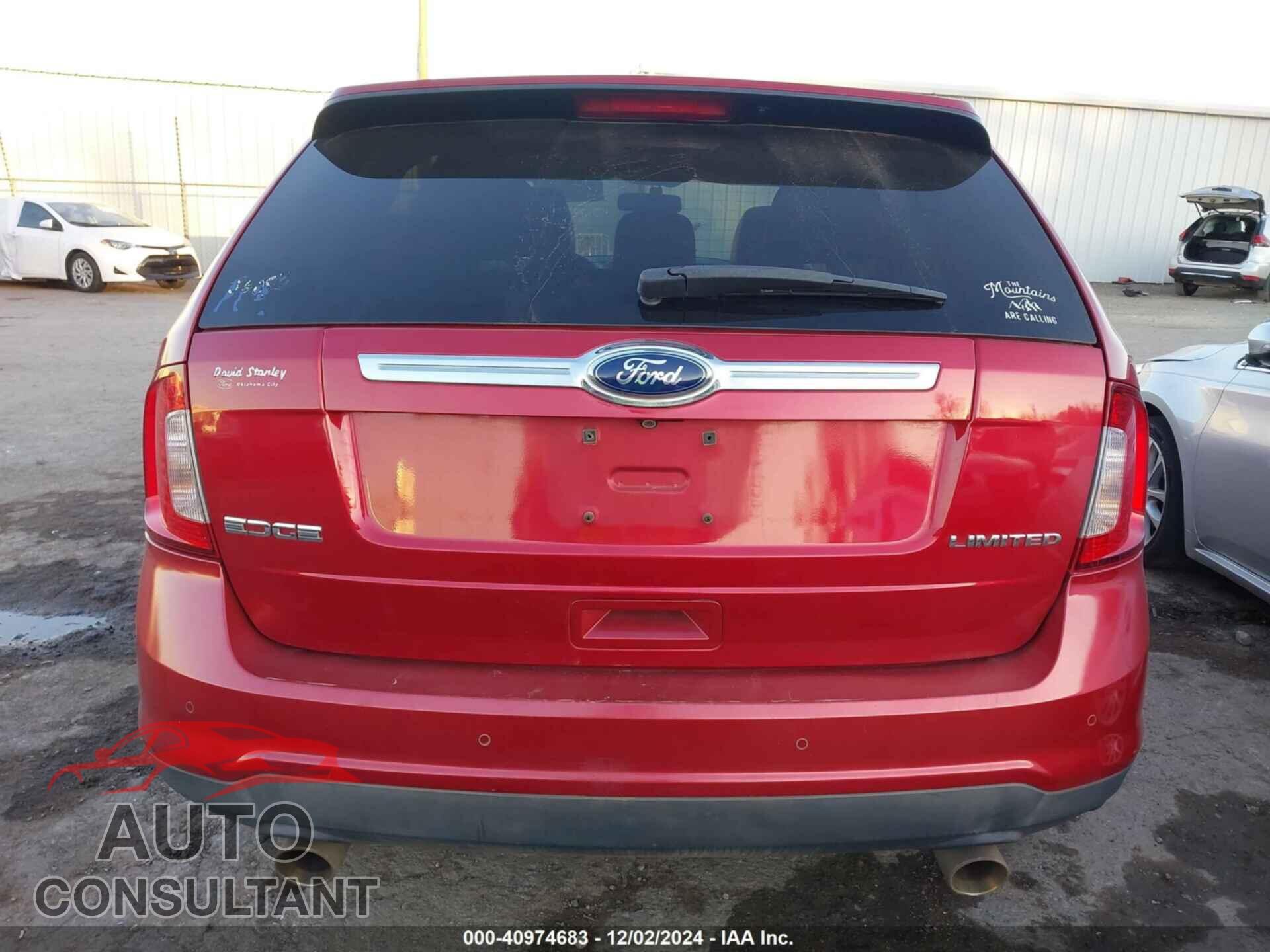 FORD EDGE 2012 - 2FMDK3KC5CBA49312