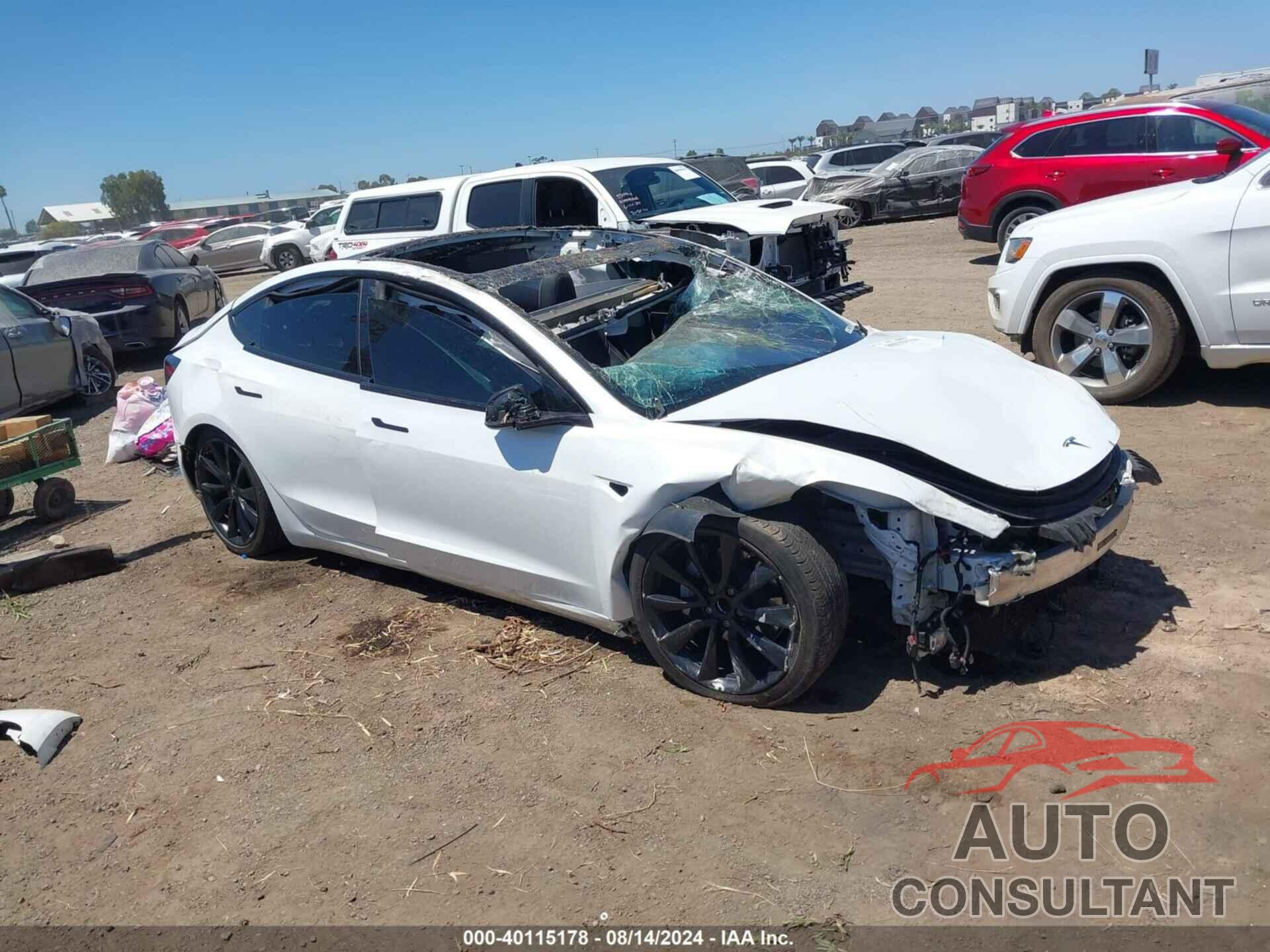 TESLA MODEL 3 2021 - 5YJ3E1EA5MF876981