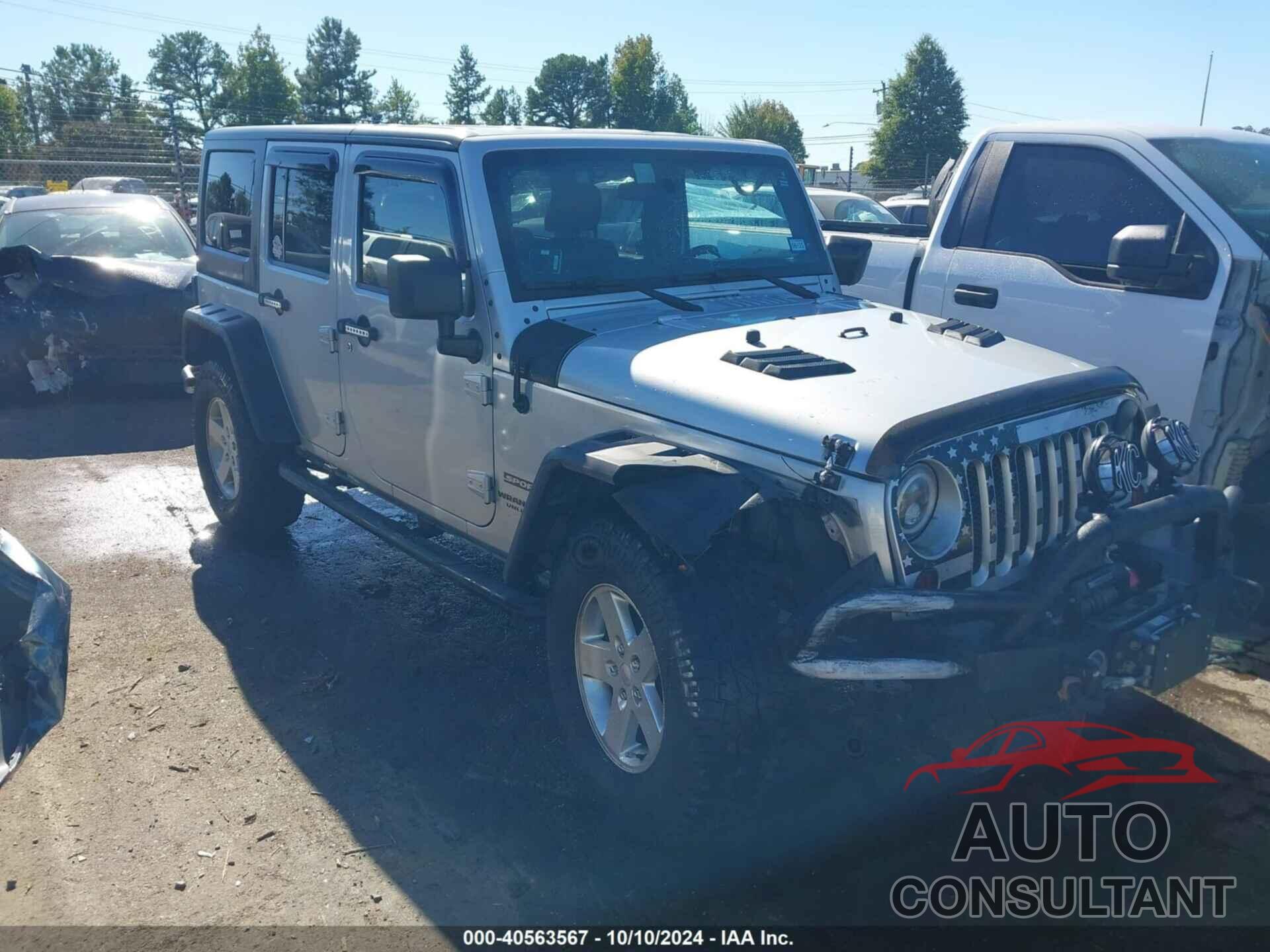 JEEP WRANGLER UNLIMITED 2012 - 1C4HJWDG7CL259615