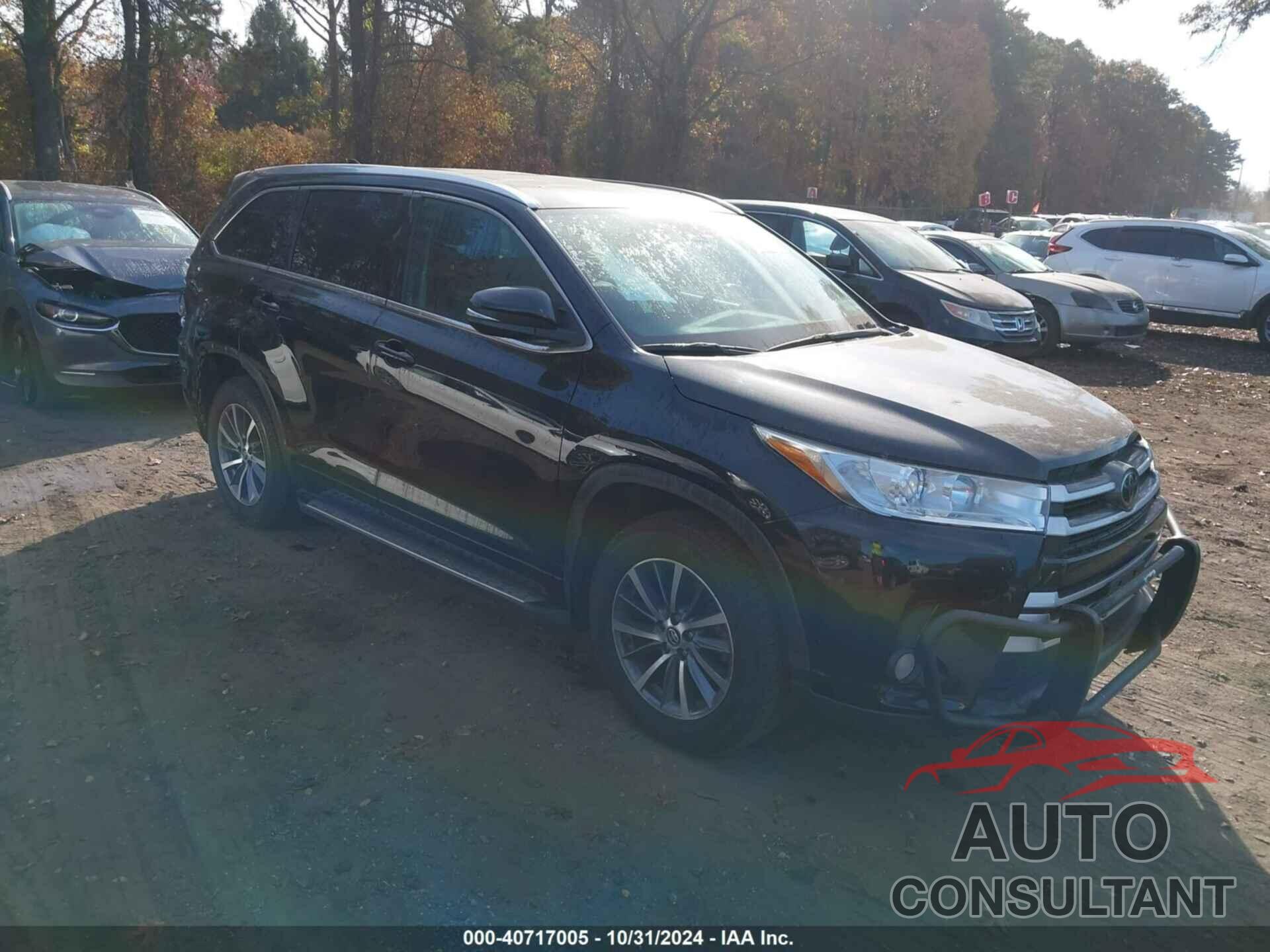 TOYOTA HIGHLANDER 2017 - 5TDJZRFH7HS381043