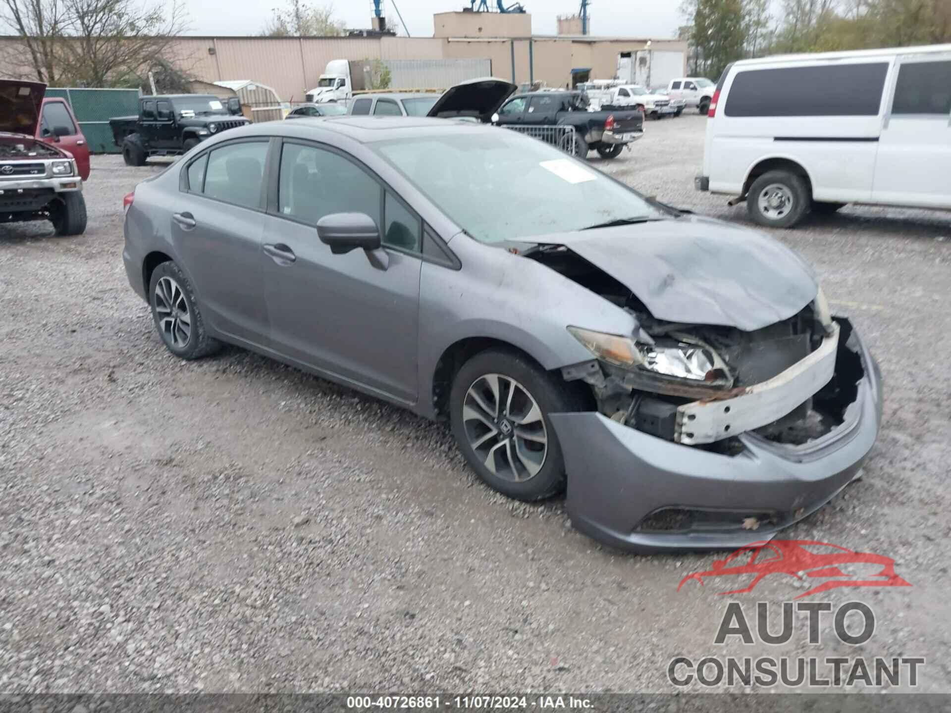 HONDA CIVIC 2015 - 19XFB2F87FE229787