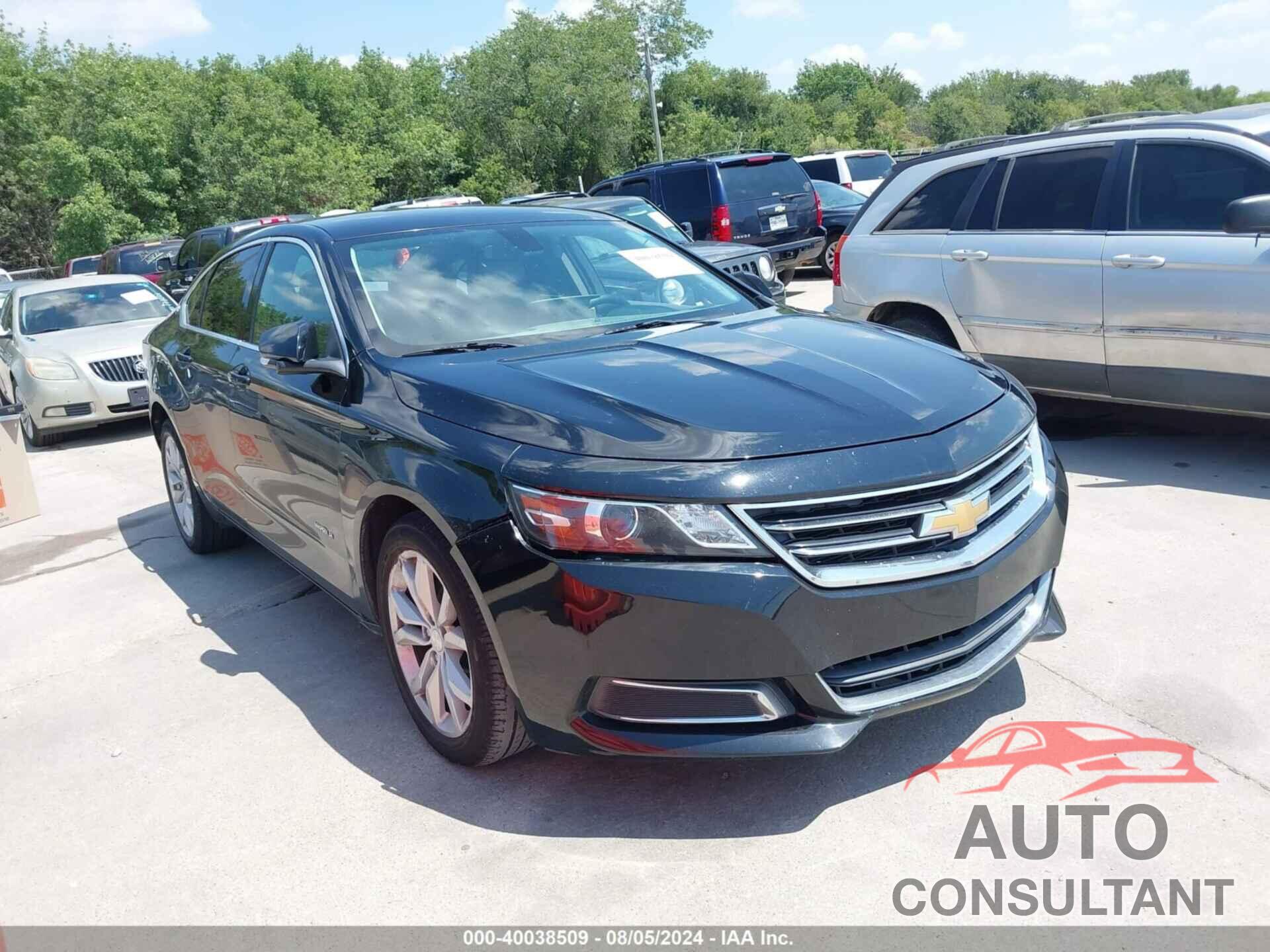 CHEVROLET IMPALA 2016 - 2G1115S36G9133165