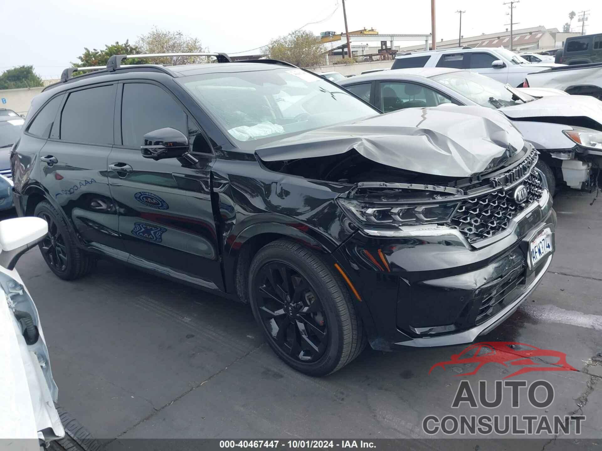 KIA SORENTO 2021 - 5XYRK4LF9MG054051