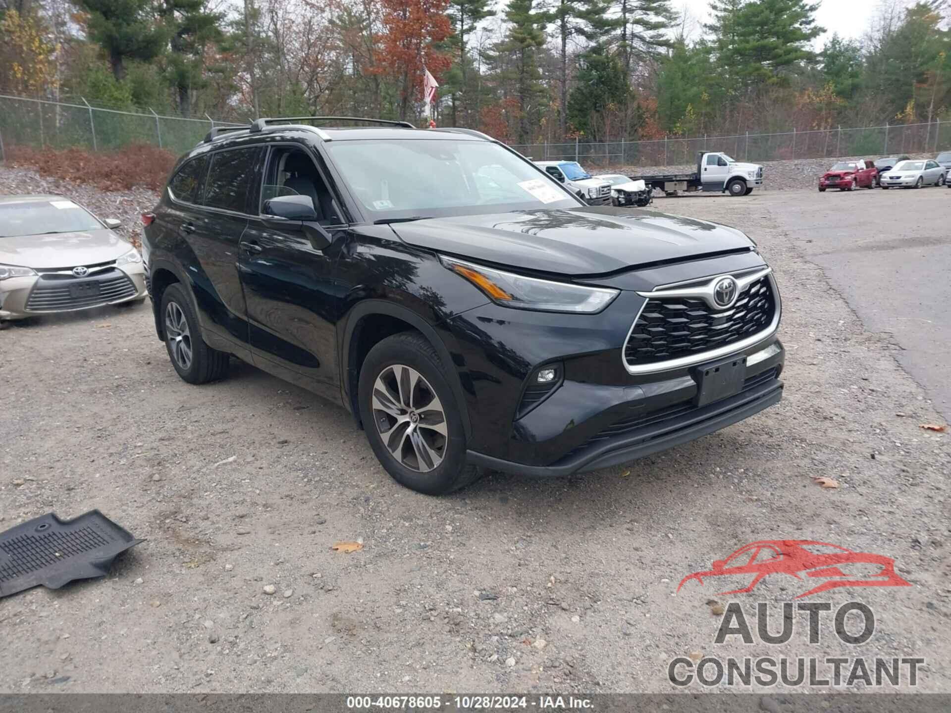 TOYOTA HIGHLANDER 2022 - 5TDGZRBH8NS237173