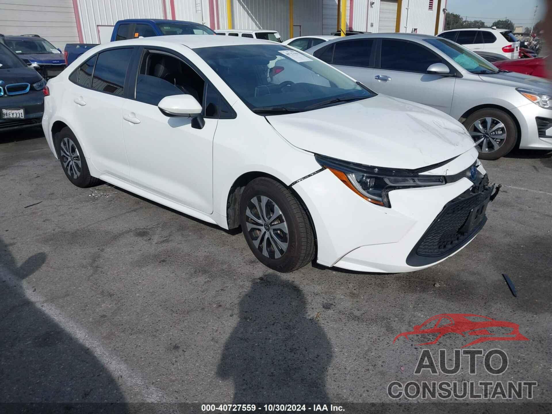 TOYOTA COROLLA 2022 - JTDEAMDE5N3002512