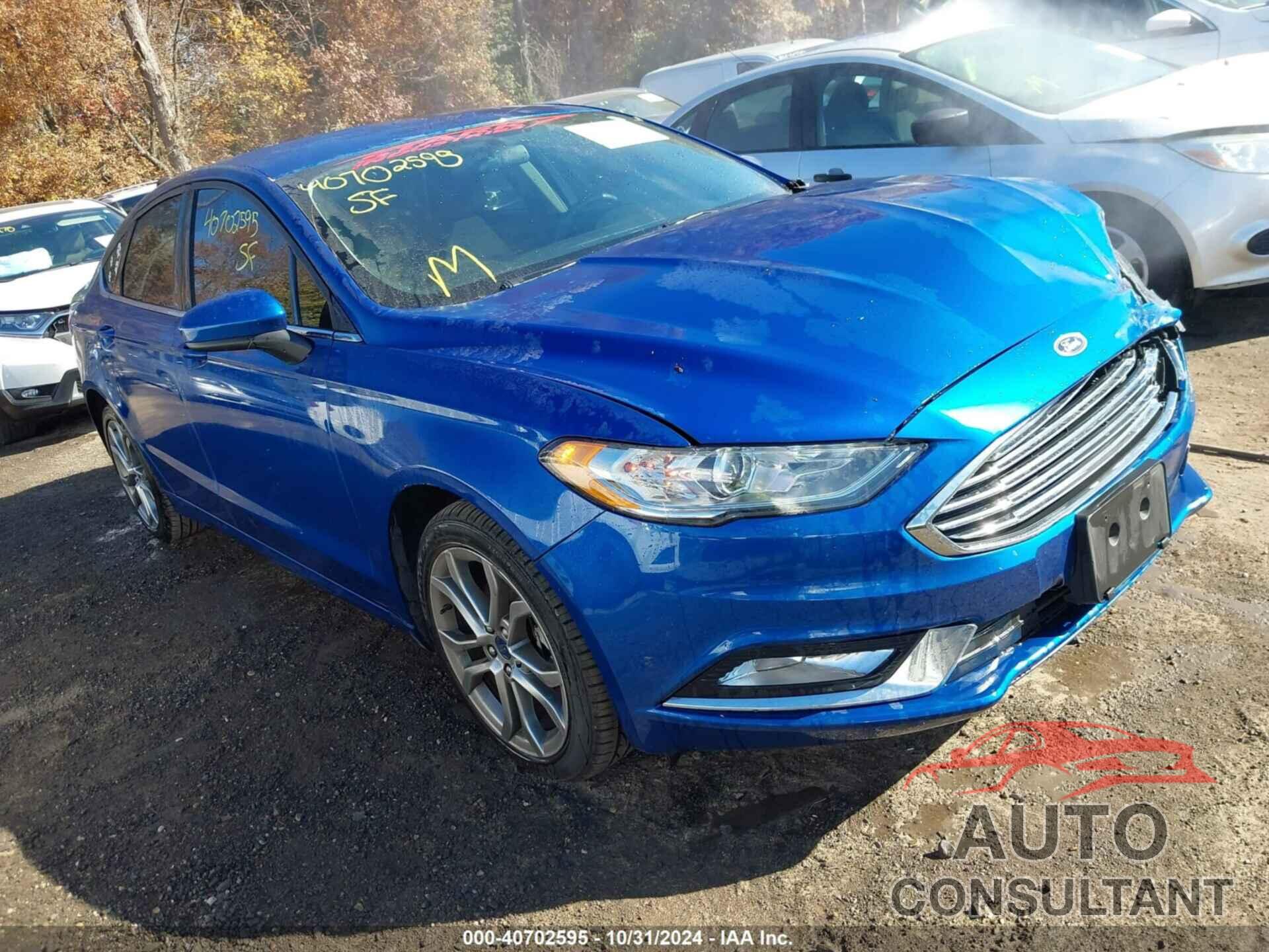 FORD FUSION 2017 - 3FA6P0G76HR303942