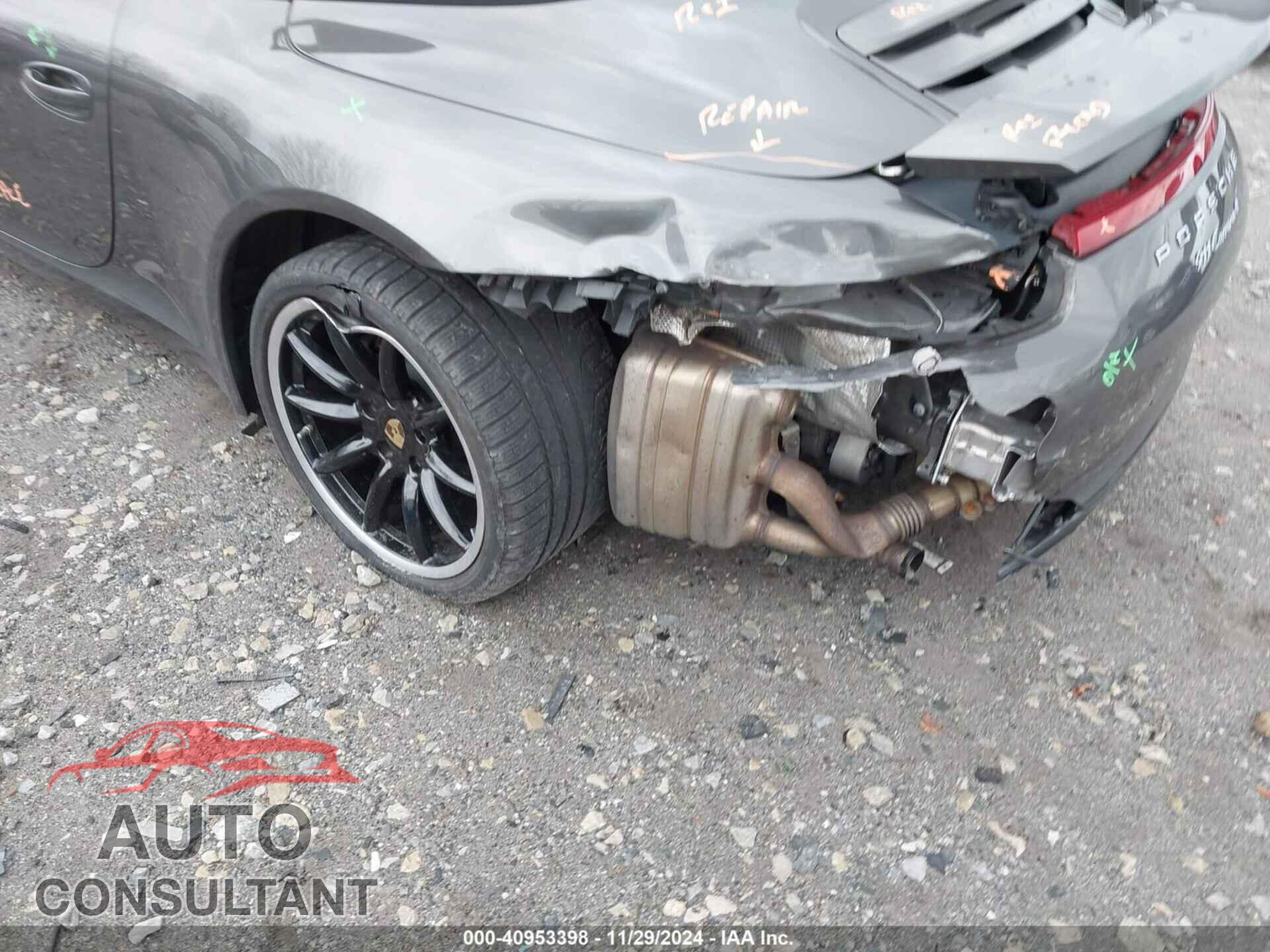 PORSCHE 911 2014 - WP0CA2A91ES140931