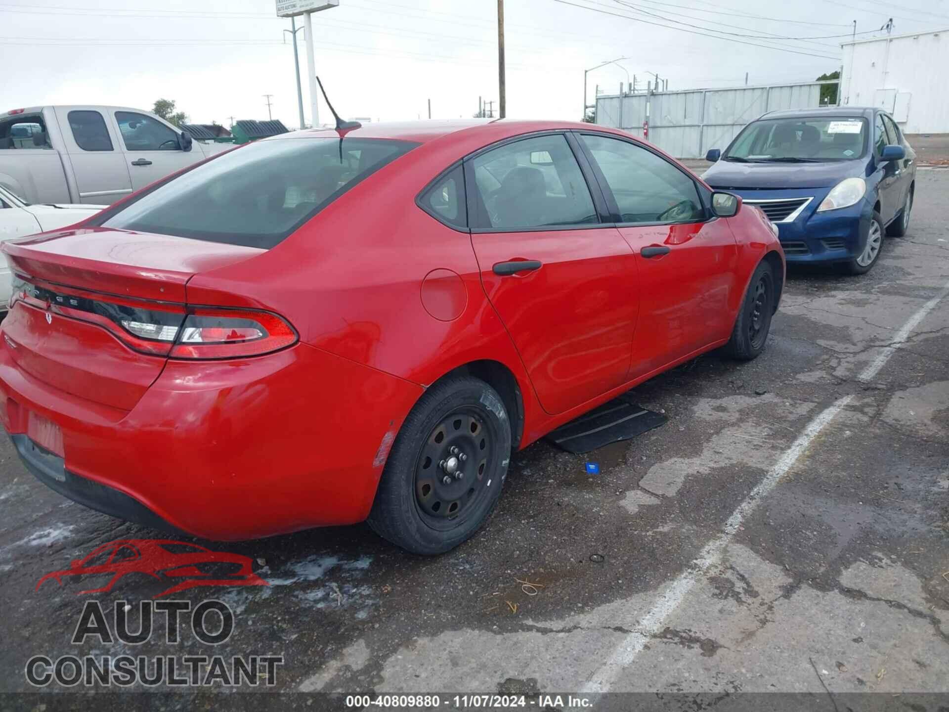 DODGE DART 2013 - 1C3CDFAA7DD197943