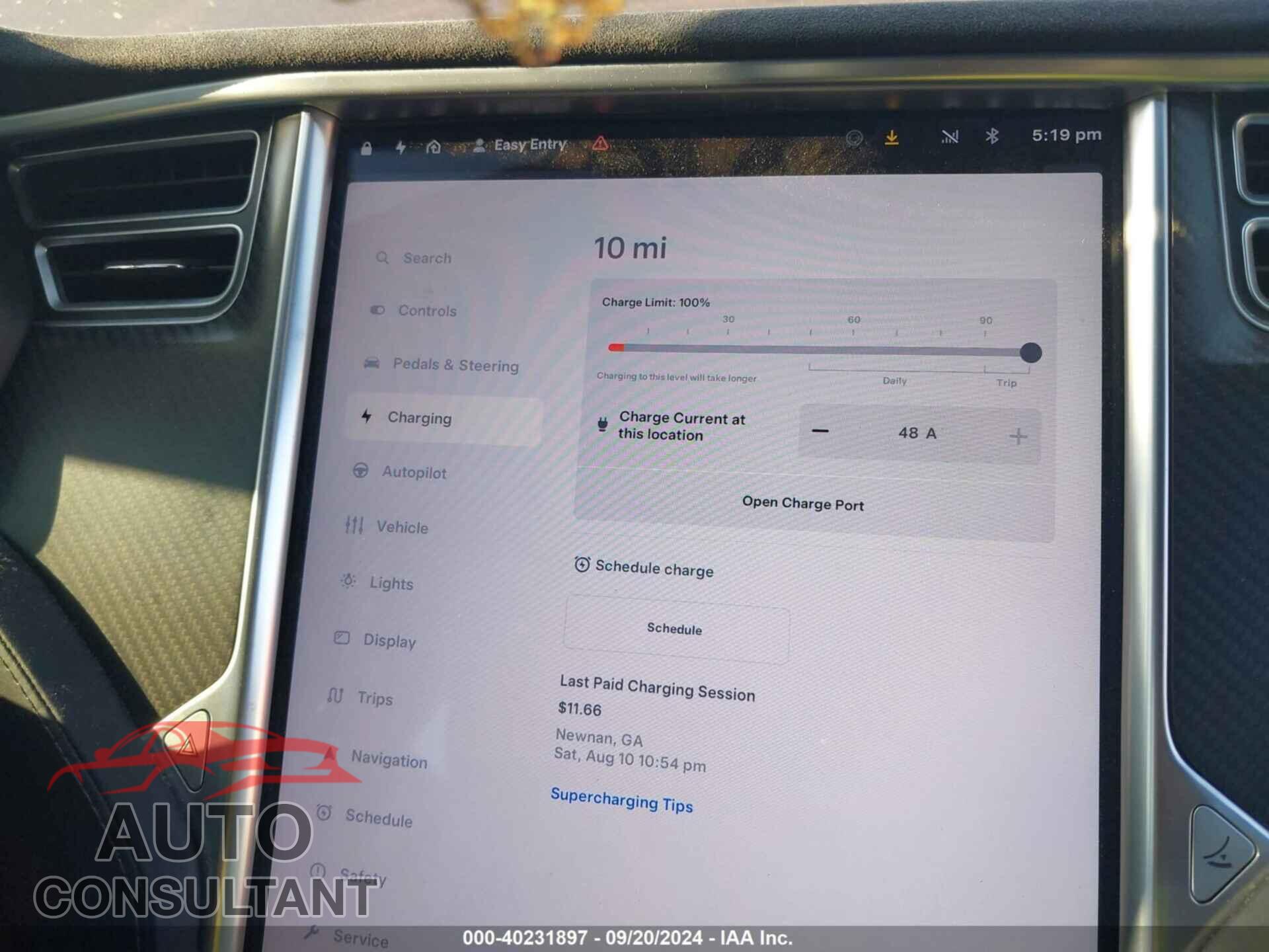 TESLA MODEL S 2016 - 5YJSA1E29GF174859