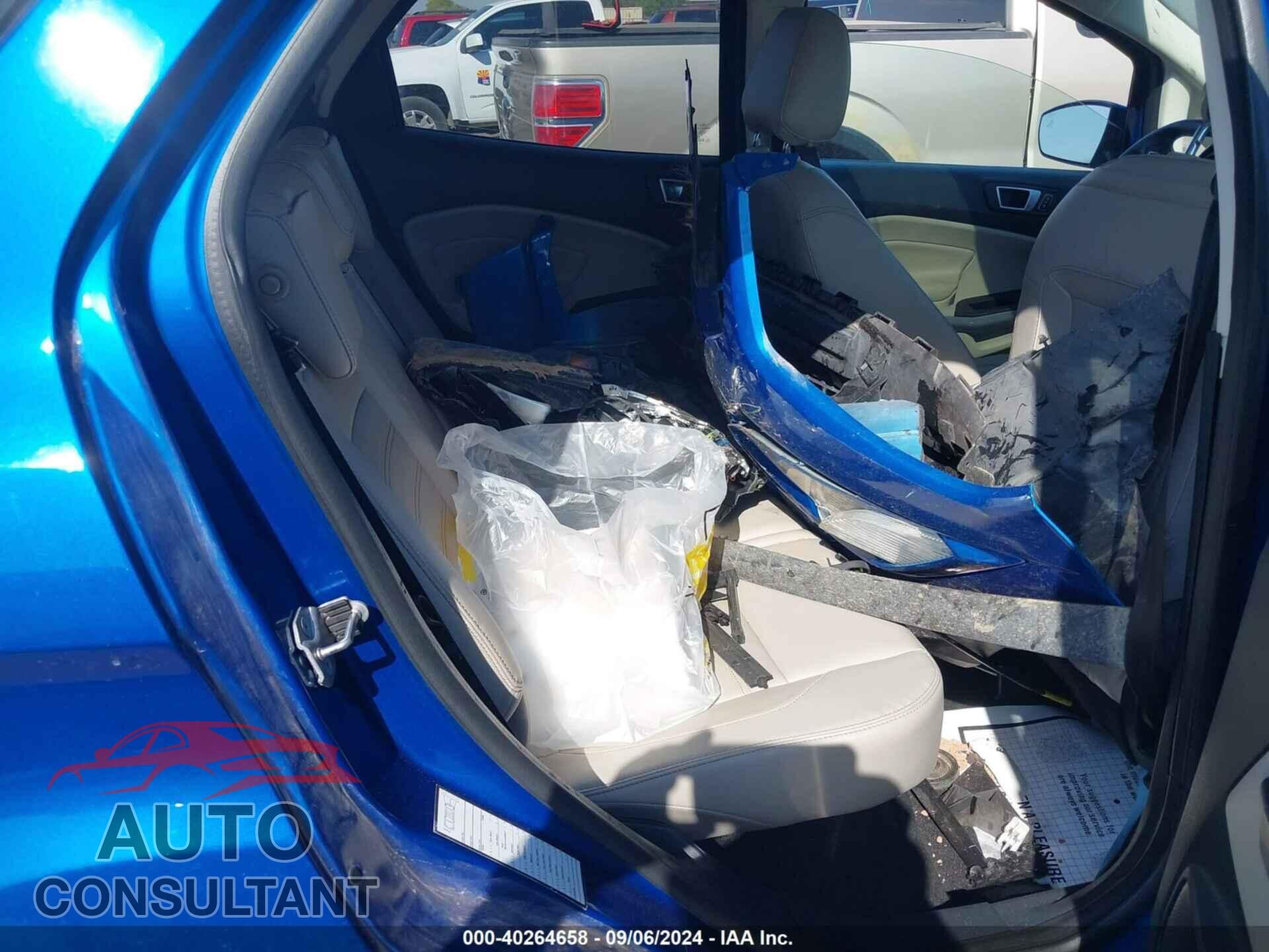 FORD ECOSPORT 2019 - MAJ6S3KL8KC289701