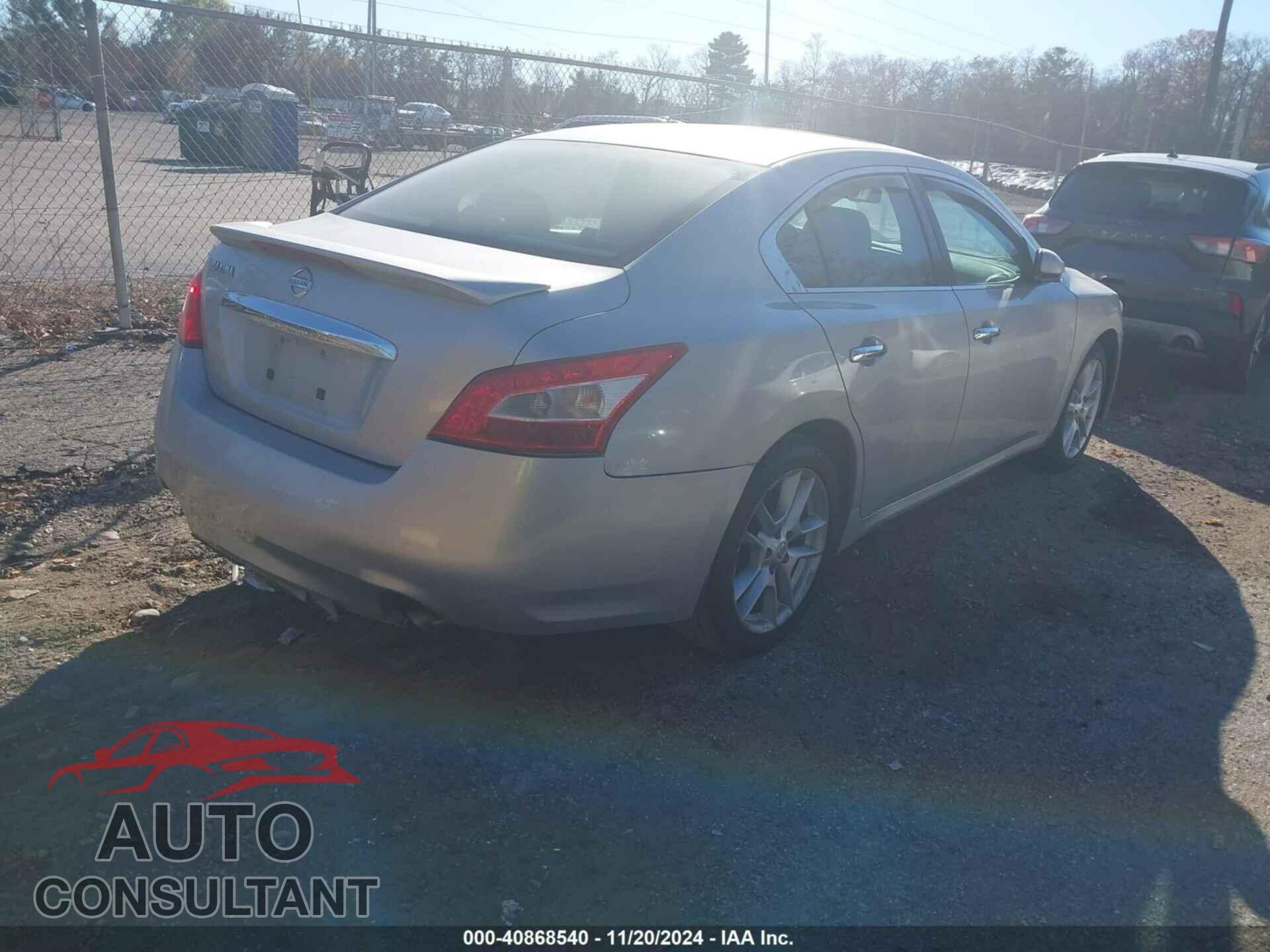 NISSAN MAXIMA 2009 - 1N4AA51E79C838357