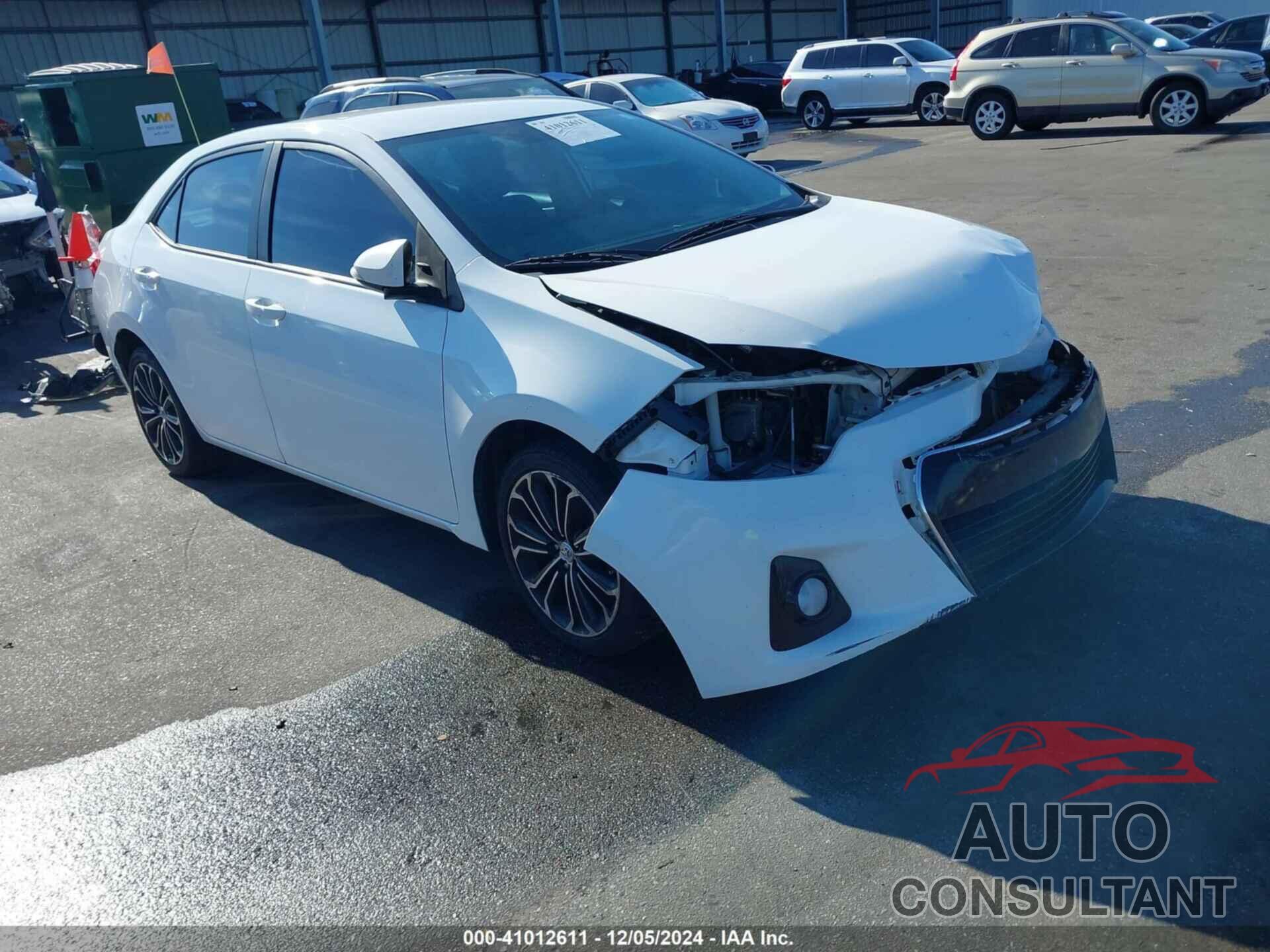 TOYOTA COROLLA 2014 - 5YFBURHEXEP122038