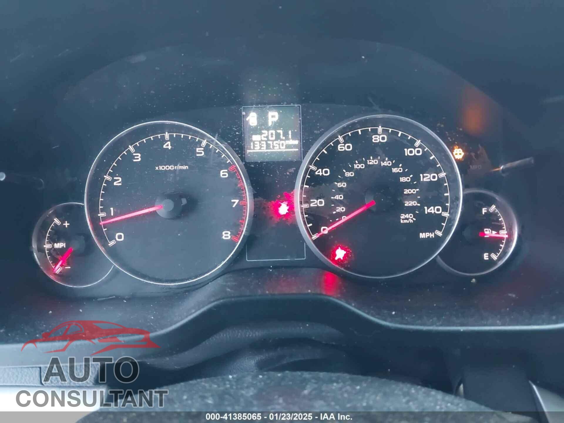 SUBARU OUTBACK 2014 - 4S4BRBAC3E3299326