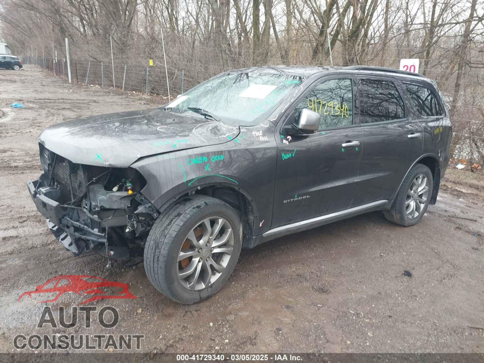 DODGE DURANGO 2017 - 1C4RDJEG7HC785408