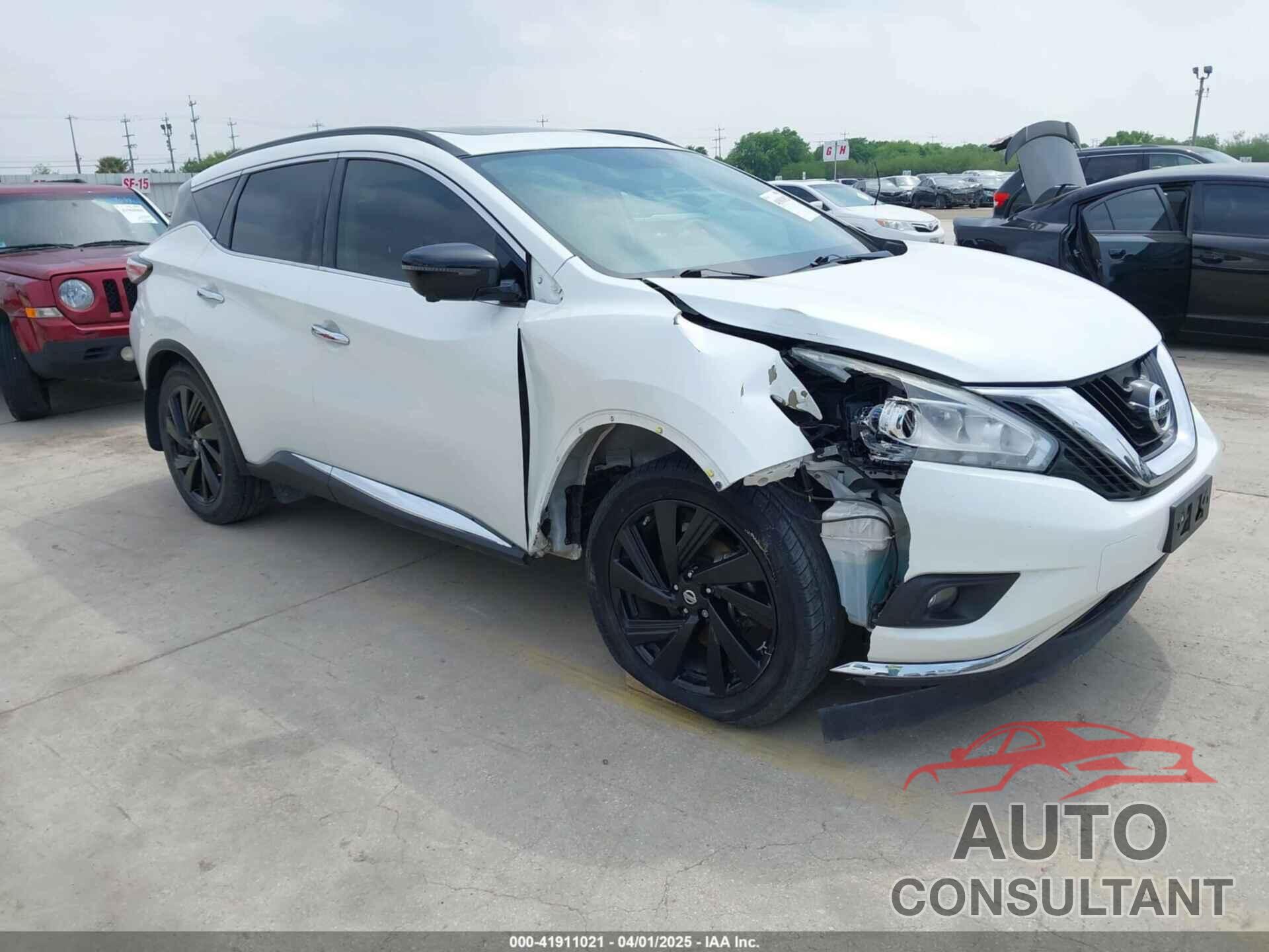 NISSAN MURANO 2017 - 5N1AZ2MG3HN162308