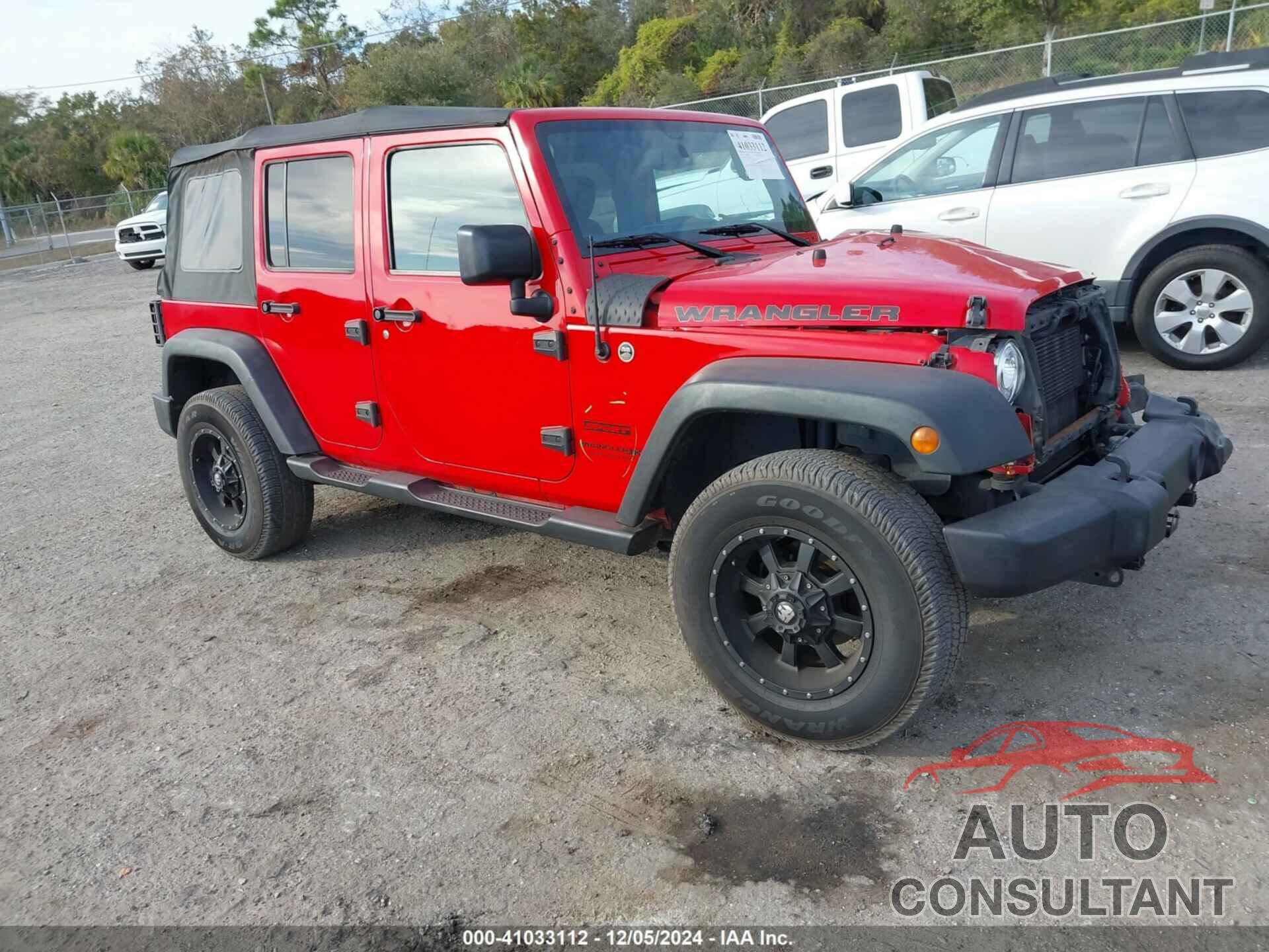 JEEP WRANGLER JK UNLIMITED 2018 - 1C4BJWDG0JL814231