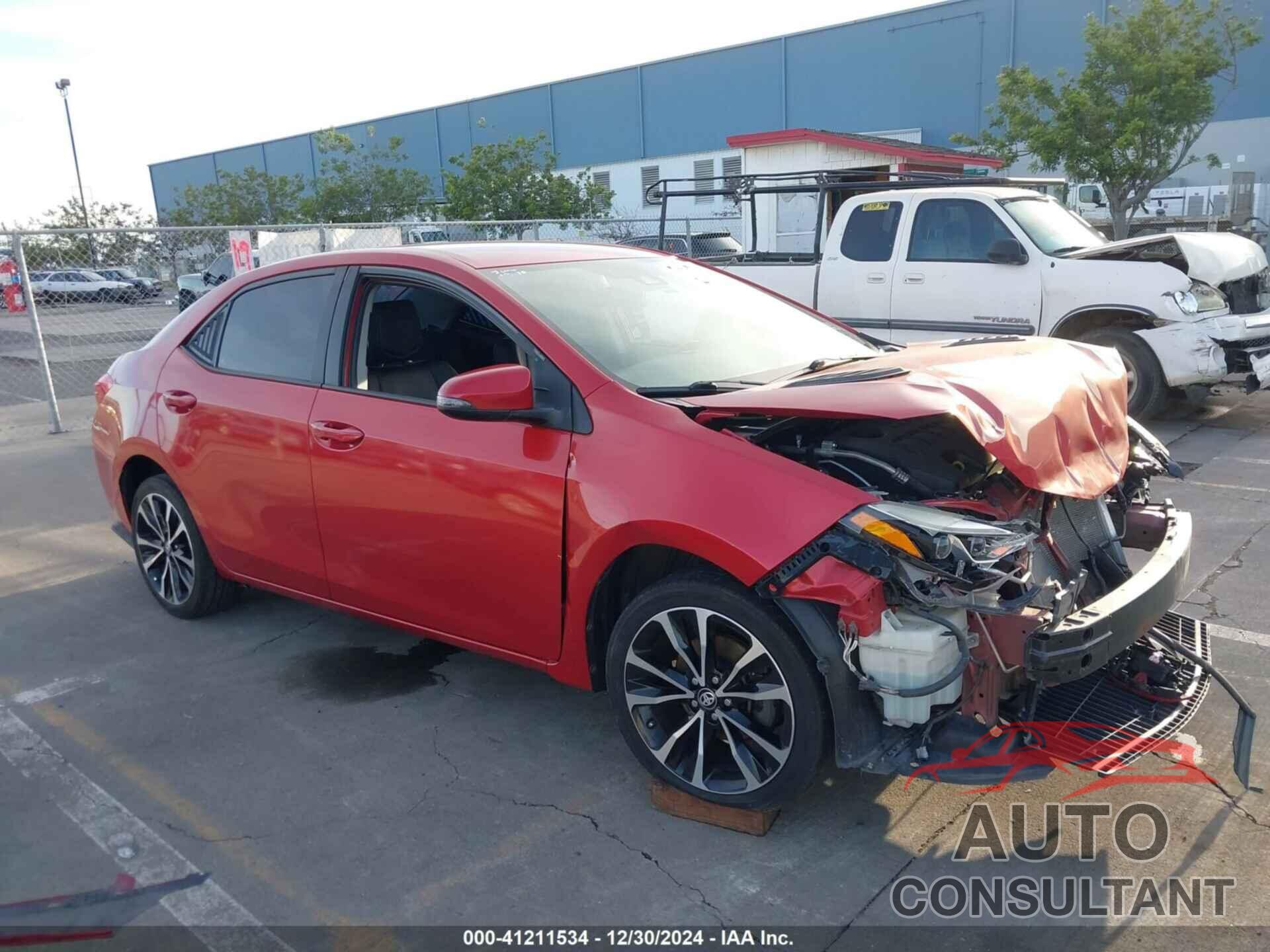TOYOTA COROLLA 2019 - 5YFBURHE3KP939556