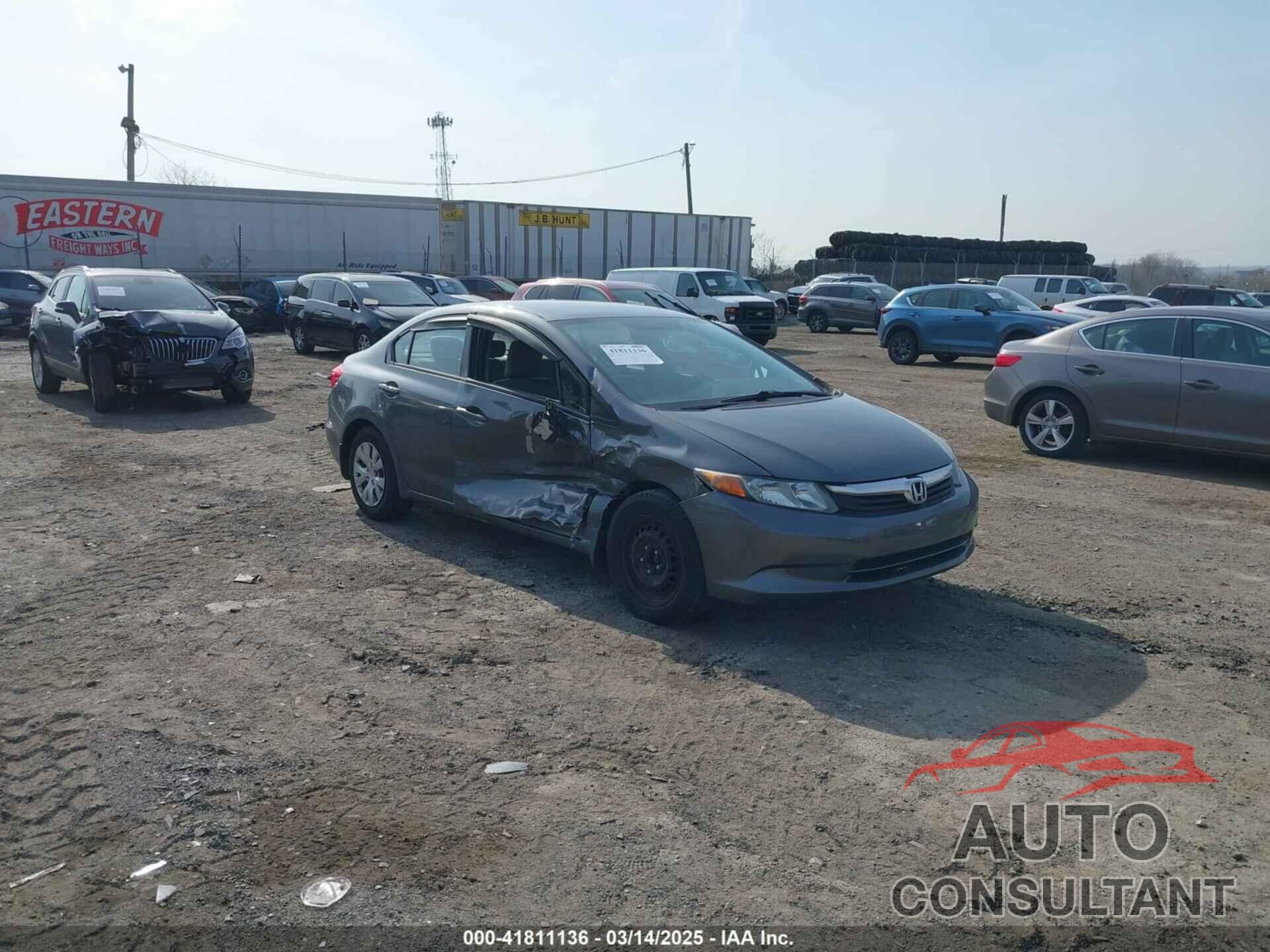 HONDA CIVIC 2012 - 19XFB2F57CE325646