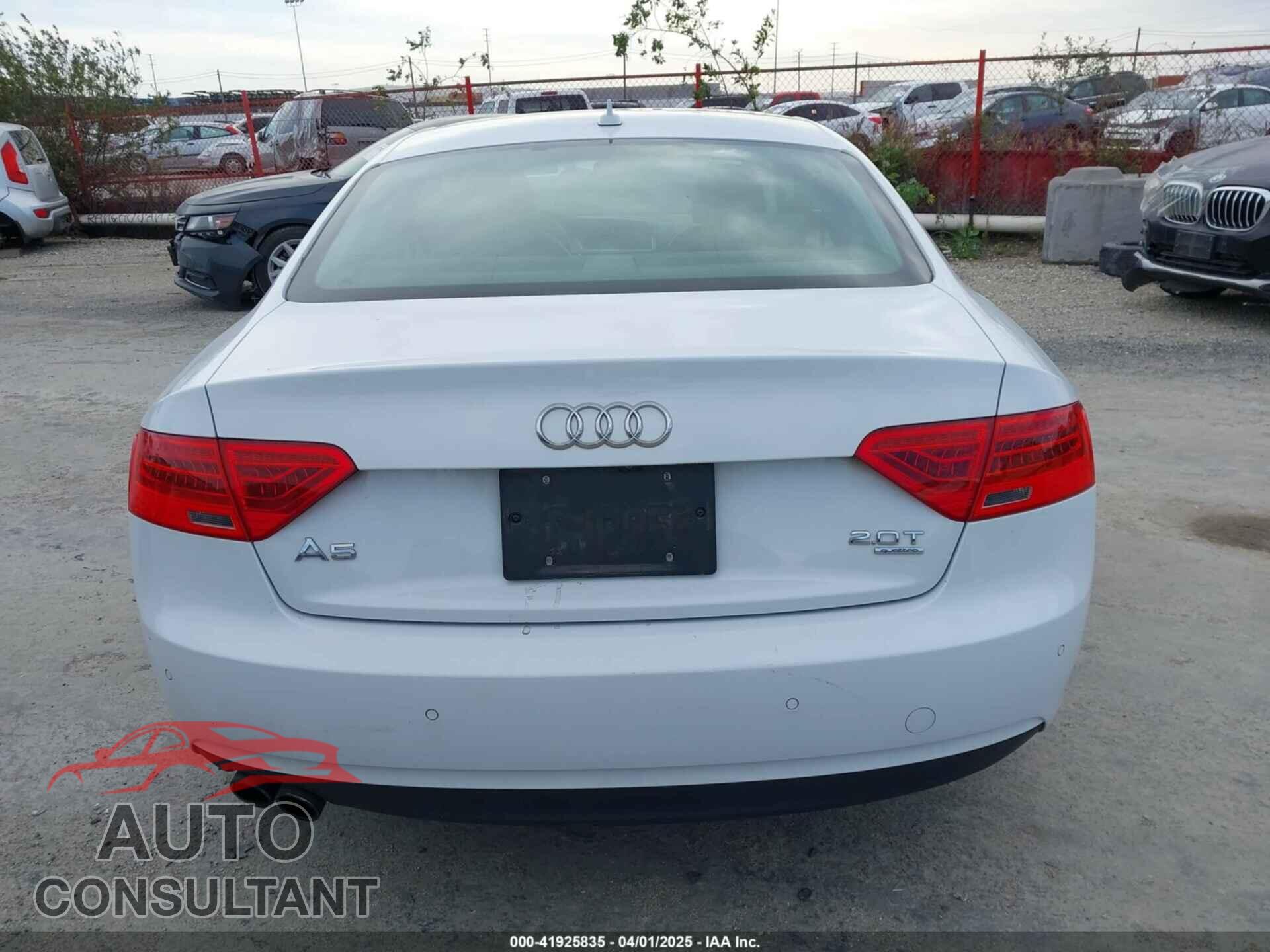 AUDI A5 2014 - WAULFAFR1EA009649