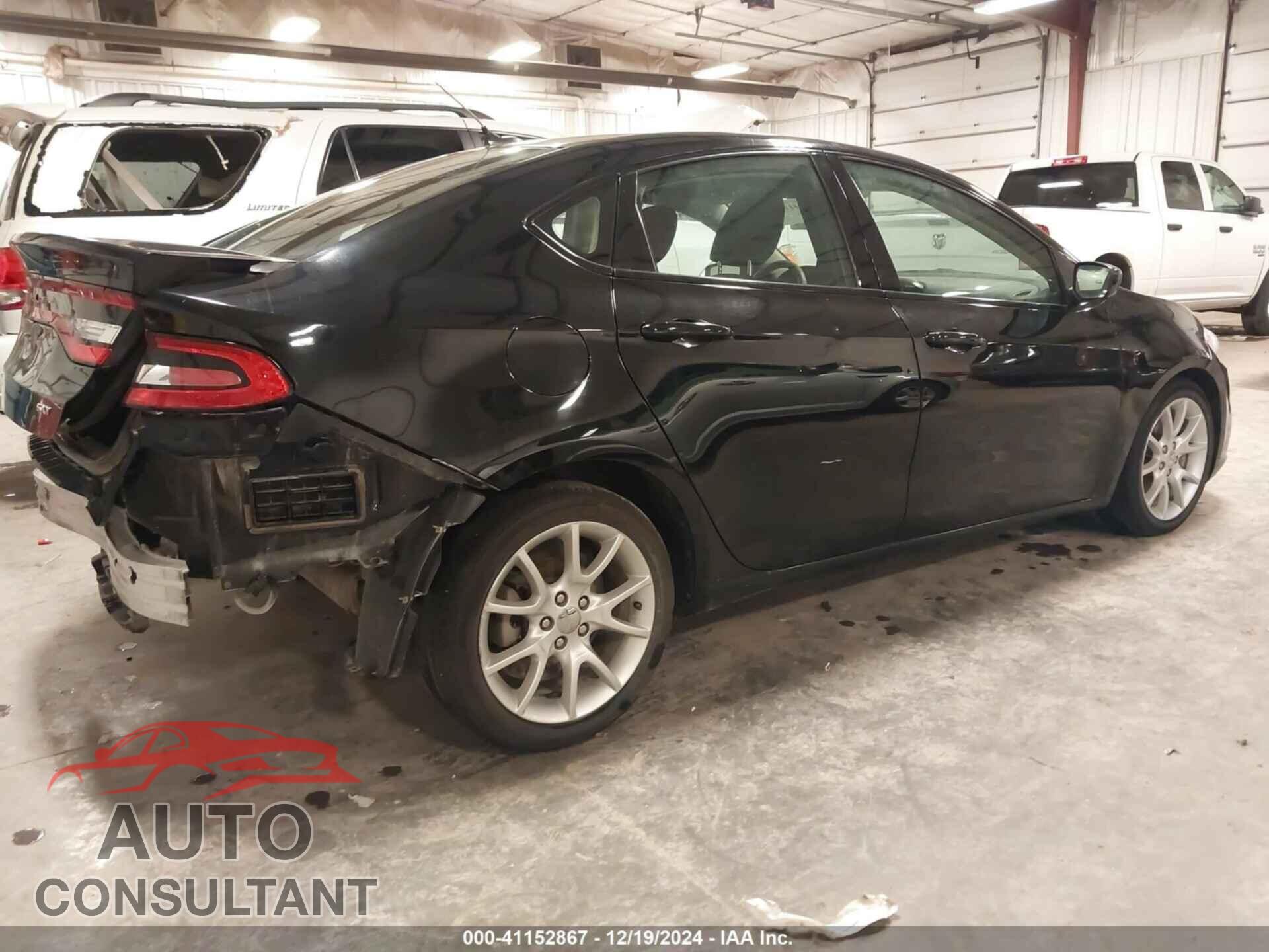 DODGE DART 2013 - 1C3CDFBA8DD194581