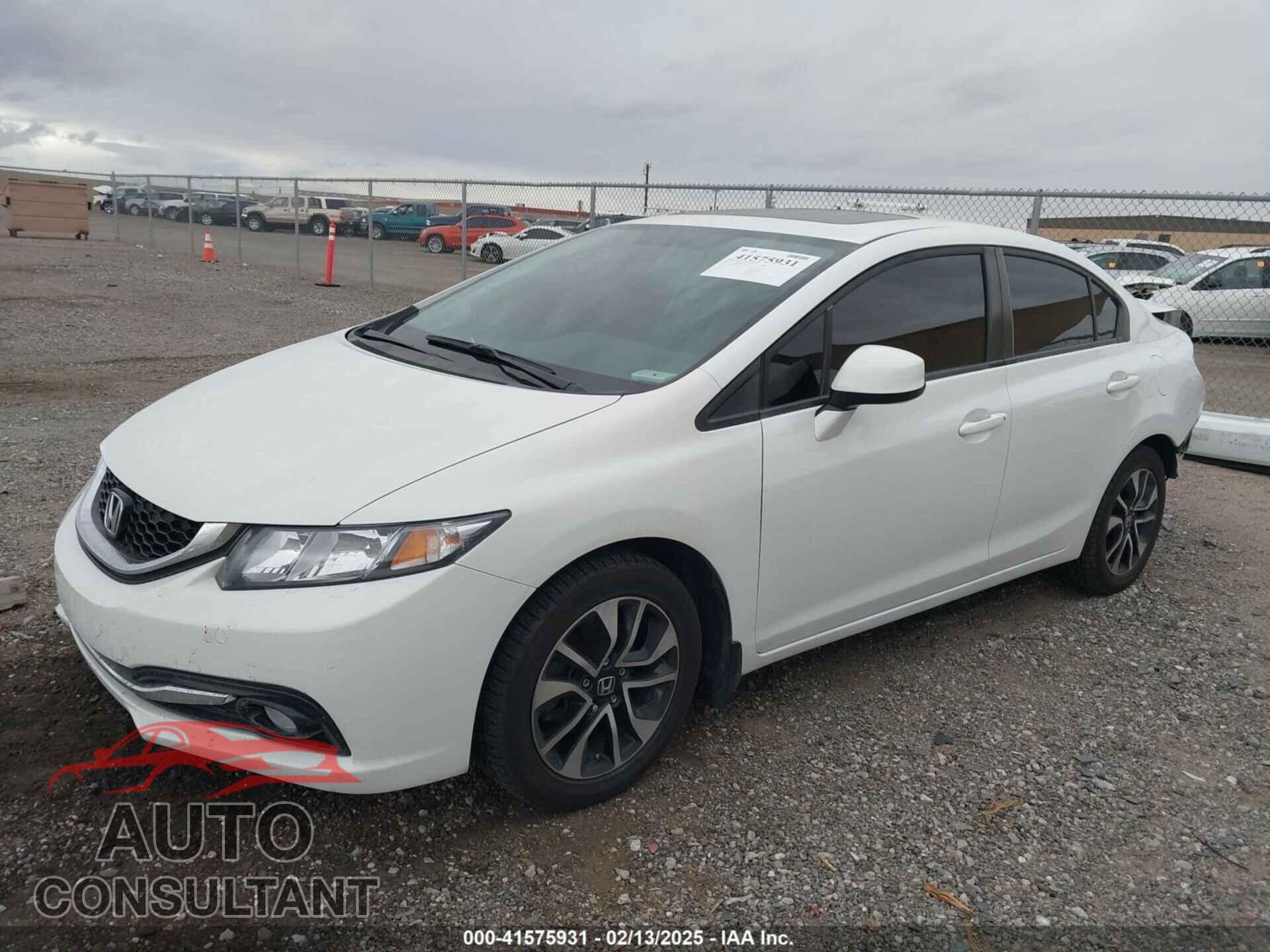 HONDA CIVIC 2013 - 19XFB2F94DE275891