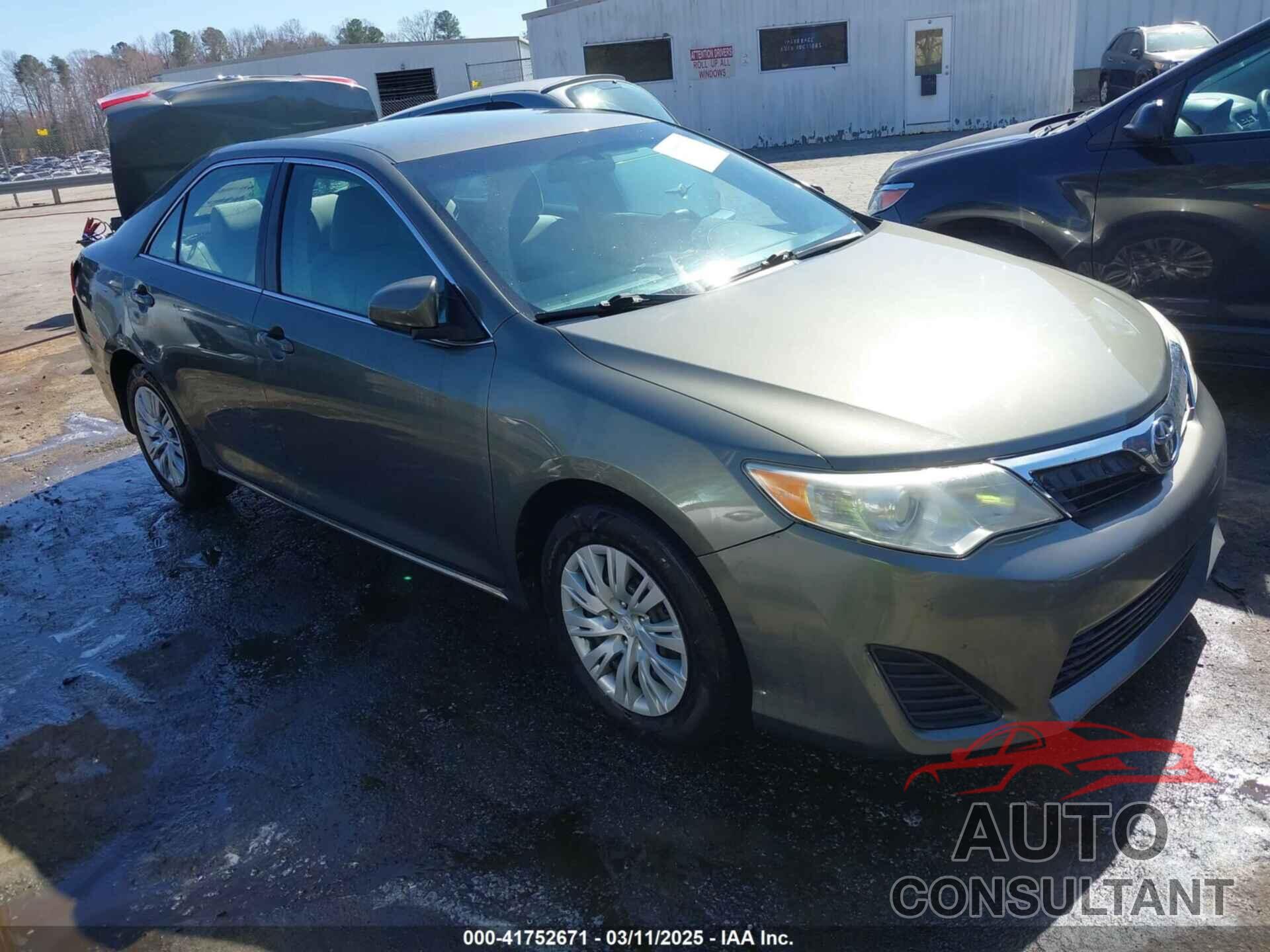 TOYOTA CAMRY 2012 - 4T1BF1FKXCU511293